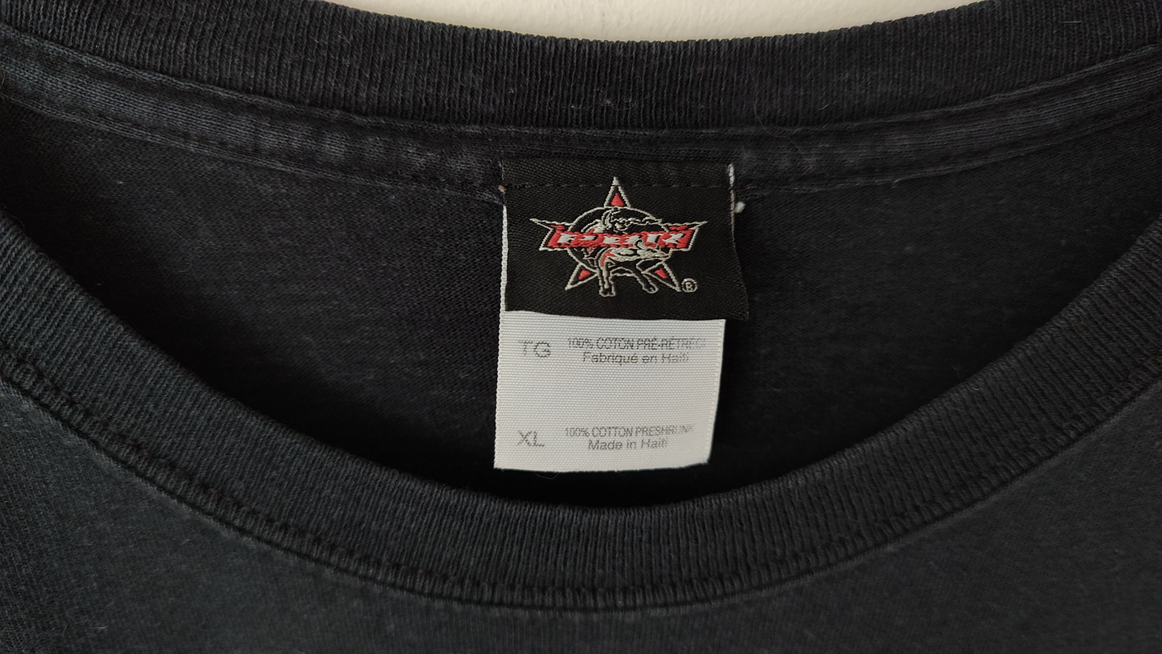 Vintage Bringing the Heat by Professional Bull Riders Vintage Tshirt Size US XL / EU 56 / 4 - 7 Thumbnail