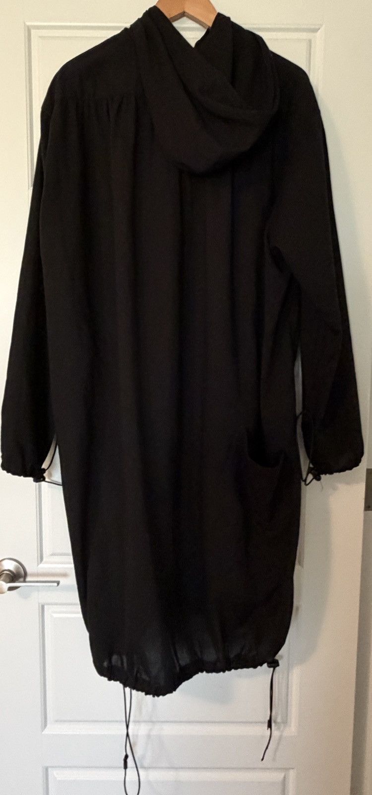 Yohji Yamamoto Y-3 Yohji Yamamoto Adidas Hooded Parka Coat Black Size M Size US M / EU 48-50 / 2 - 2 Thumbnail