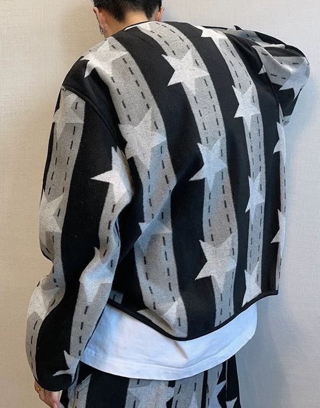 Japanese Brand Avant garde fashion y2k retro star print punk jacket Size US M / EU 48-50 / 2 - 3 Thumbnail