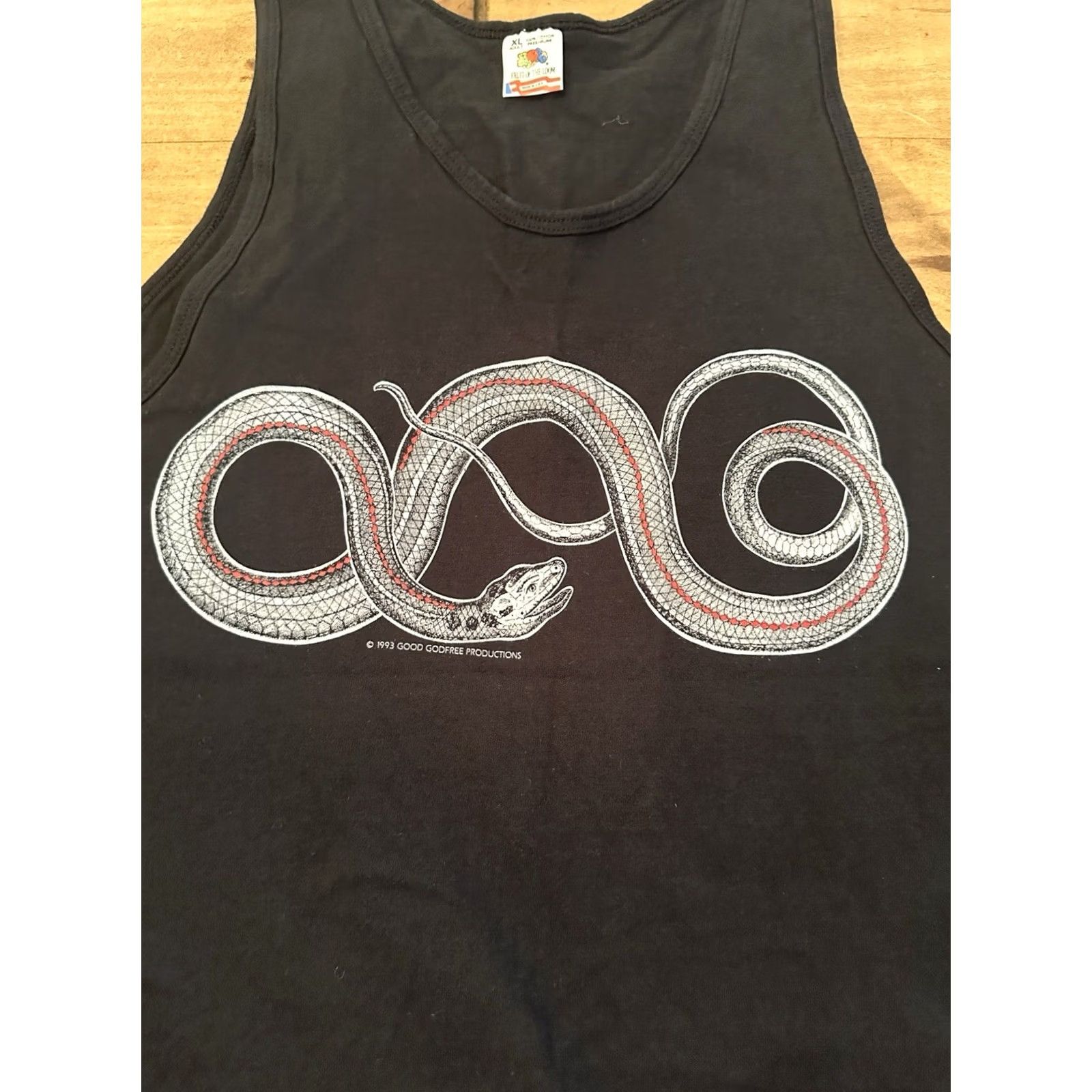 Vintage Vtg Byroan's Pocatello Motorcycle Biker Tank Top Men's Size XL Black Size US XL / EU 56 / 4 - 2 Thumbnail