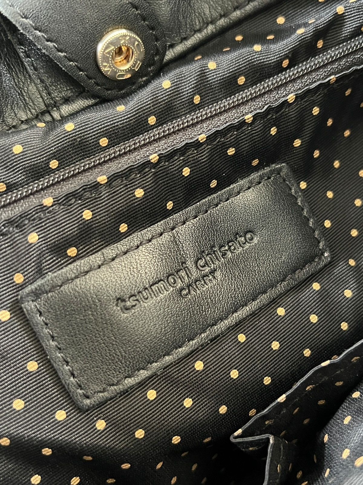 Tsumori Chisato 2000s Tsumori Chisato Leather Fur Shoulder Bag Size ONE SIZE - 11 Thumbnail