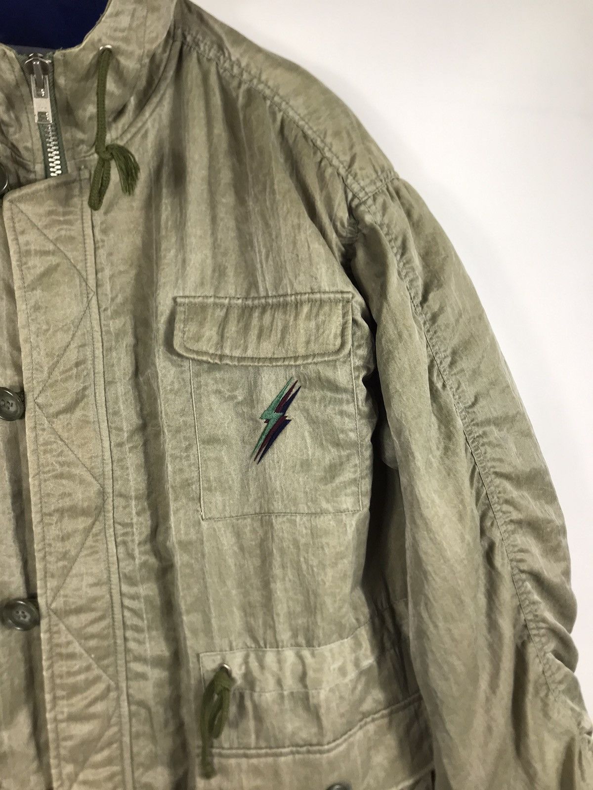 Lightning Bolt × Vintage ⚡️Vintage Lightining Bolt Hooded Nylon Jacket Size US M / EU 48-50 / 2 - 6 Thumbnail