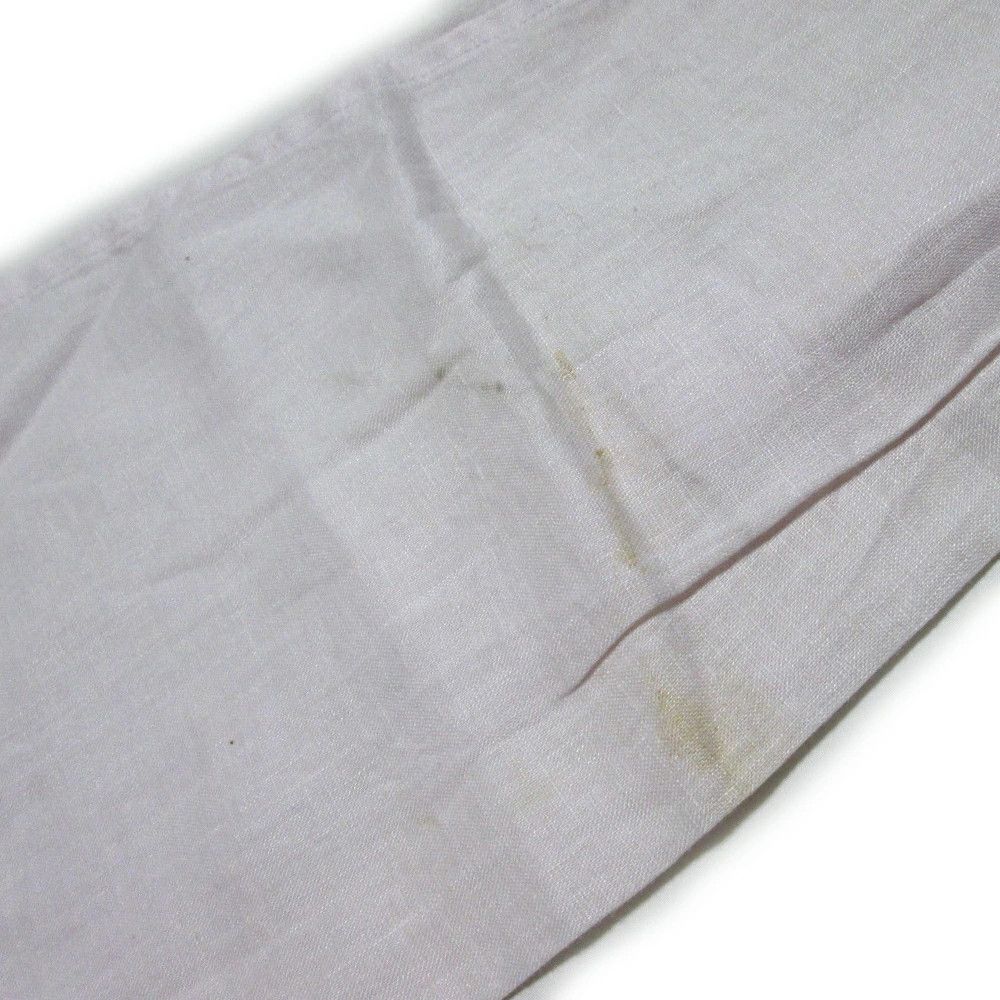 Yohji Yamamoto Yohji Yamamoto pour homme ruffle embroidery linen shirt Size US XL / EU 56 / 4 - 5 Thumbnail