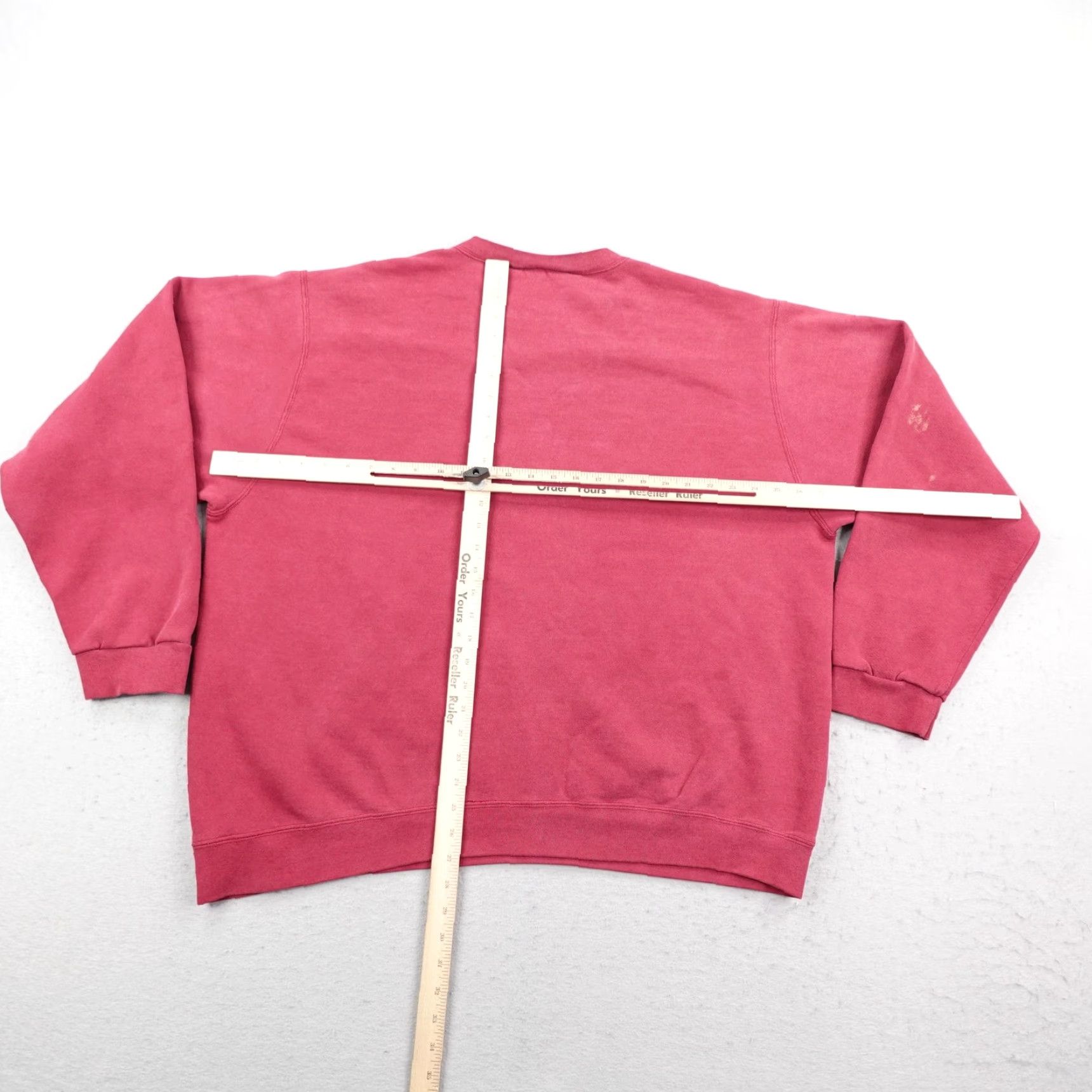 Nike VINTAGE Nike Sweatshirt Mens 2XL Red Crewneck Pullover Swoosh Warmup Fleece Y2K Size US XXL / EU 58 / 5 - 5 Thumbnail
