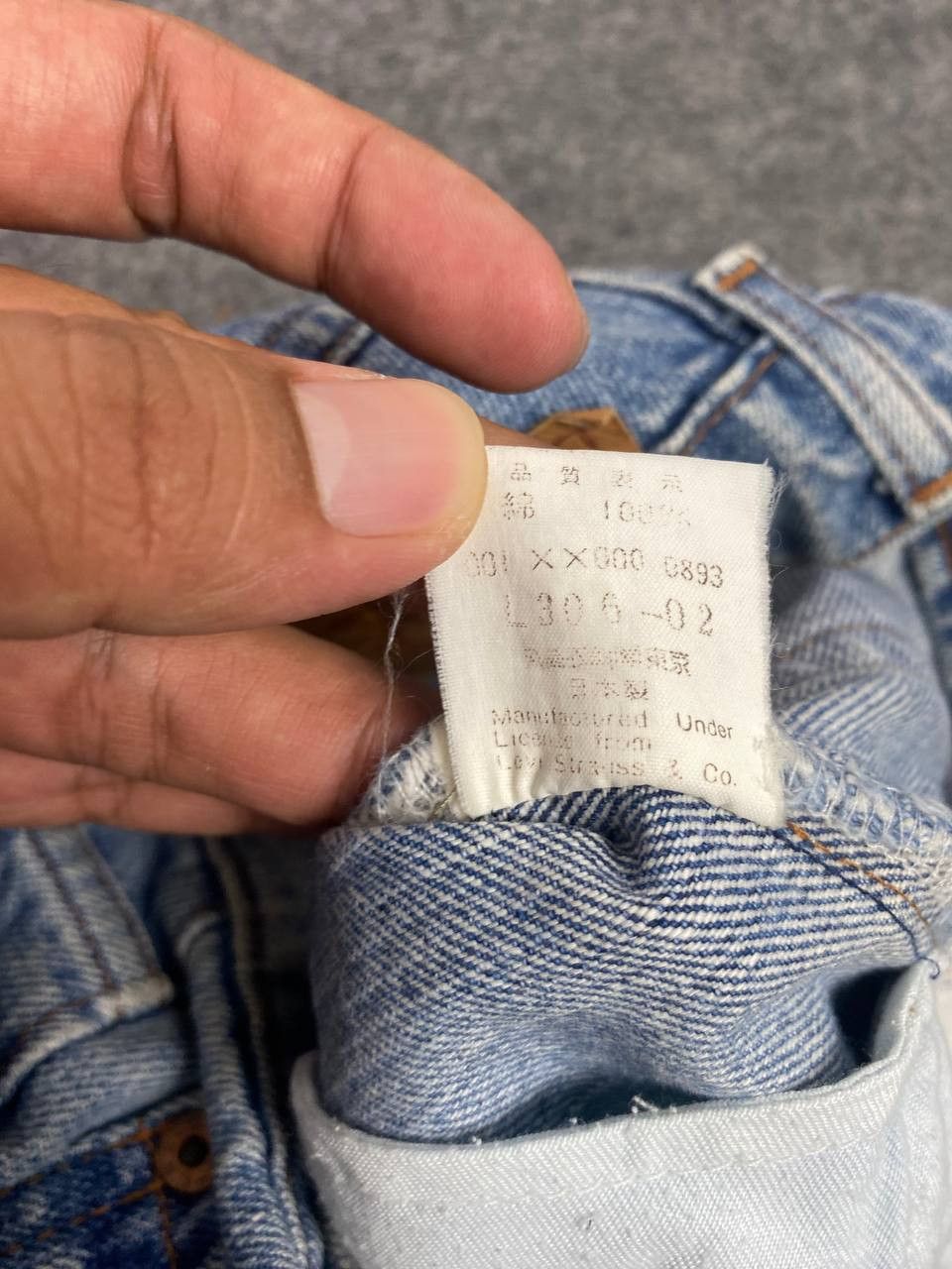 Levi's vintage levis 306 skinny denim nice design Size US 26 / EU 42 - 9 Thumbnail
