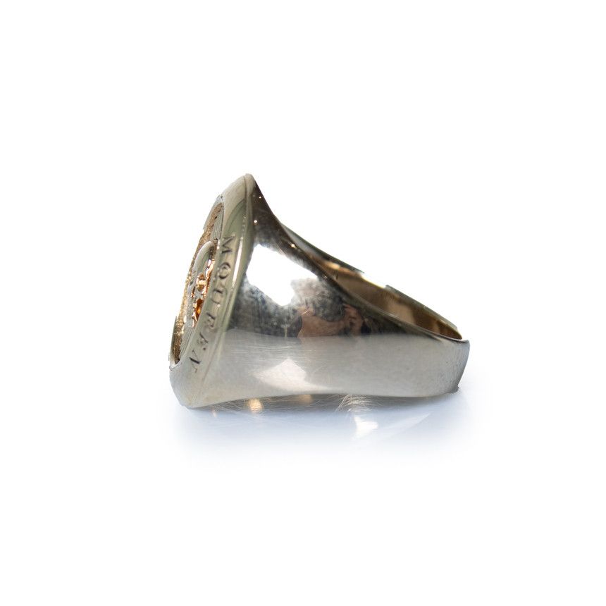 Alexander McQueen Alexander McQueen, Gold toned skull ring Size ONE SIZE - 7 Thumbnail
