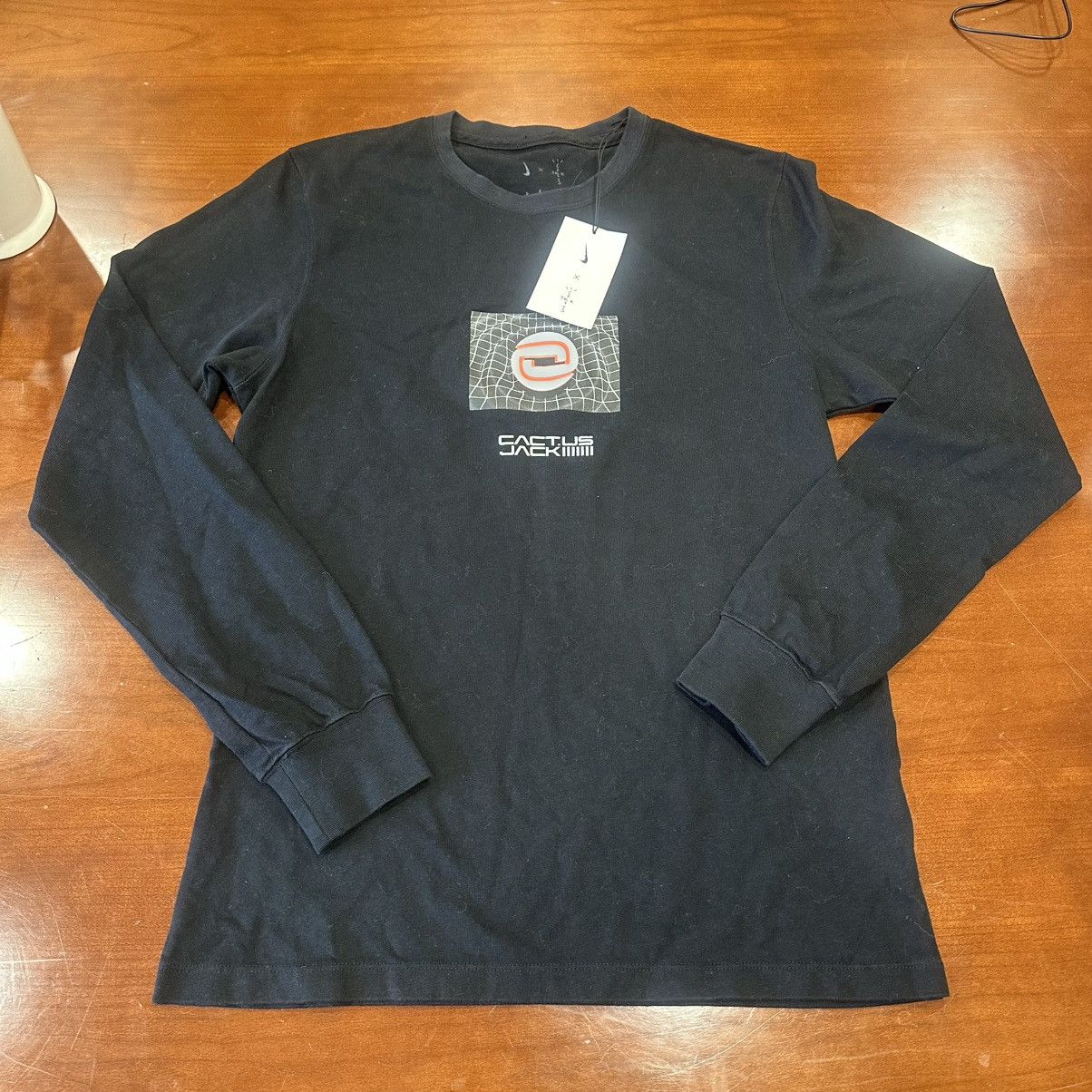 Nike × Travis Scott NWT NIKE Cactus Jack Service Center Travis Scott LS Tee Size US S / EU 44-46 / 1 - 5 Thumbnail