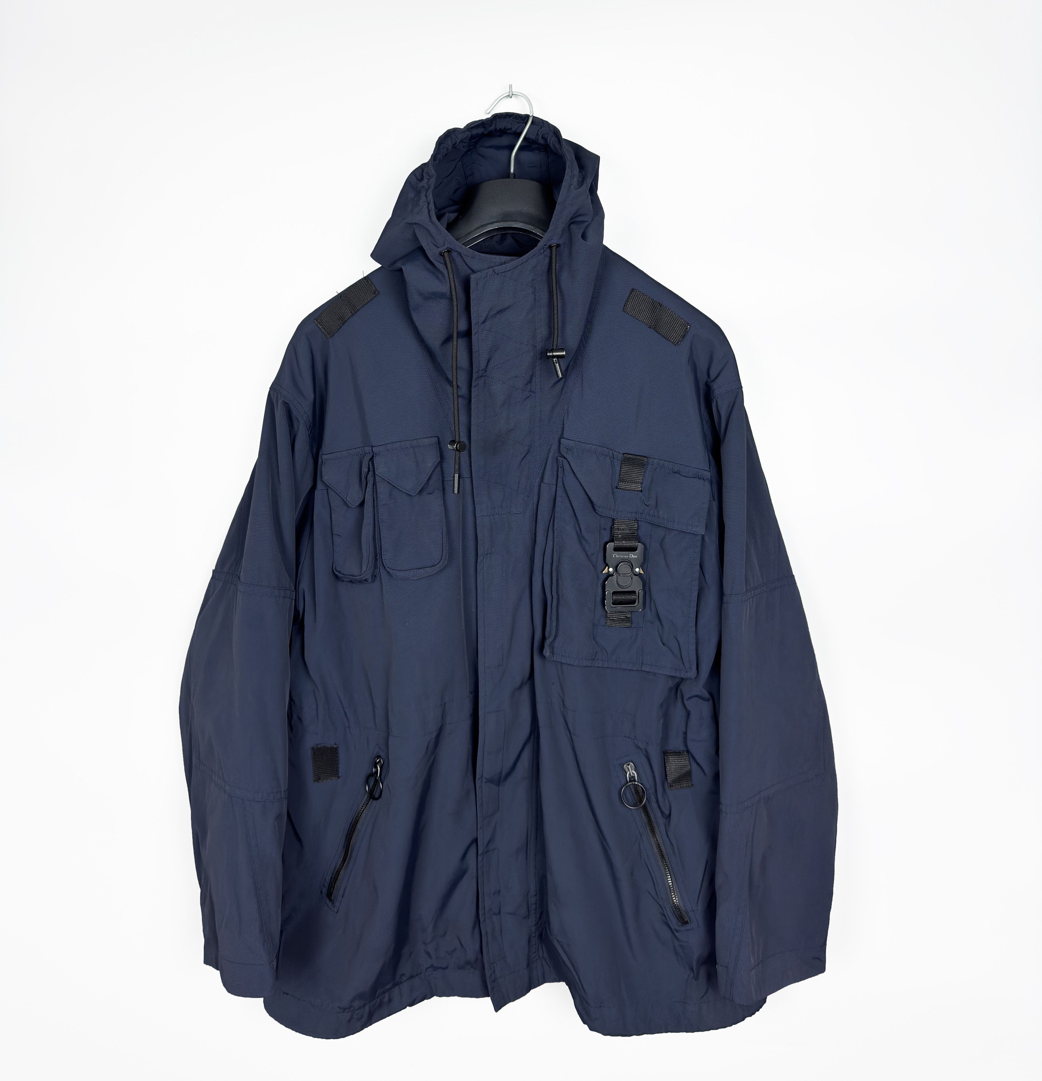 Alyx × Dior Dior x Alyx Studios Matthew Williams 2019Buckle Navy Parka Size US M / EU 48-50 / 2 - 1 Thumbnail