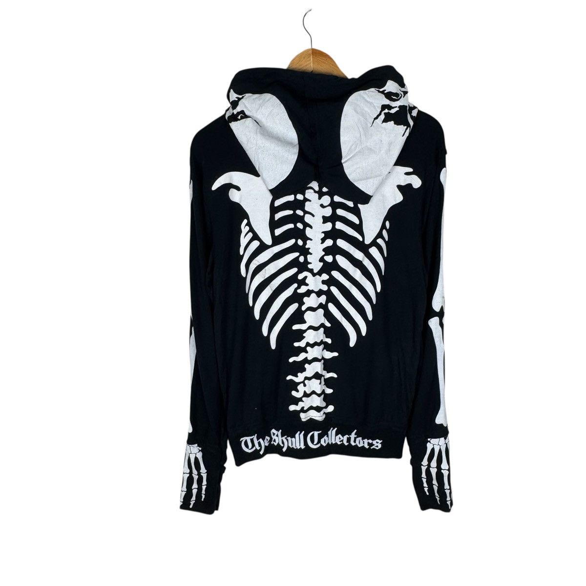 Japanese Brand ☀️AGENT SKELETON HOODIE ZIP SWEATER Size US M / EU 48-50 / 2 - 16 Thumbnail