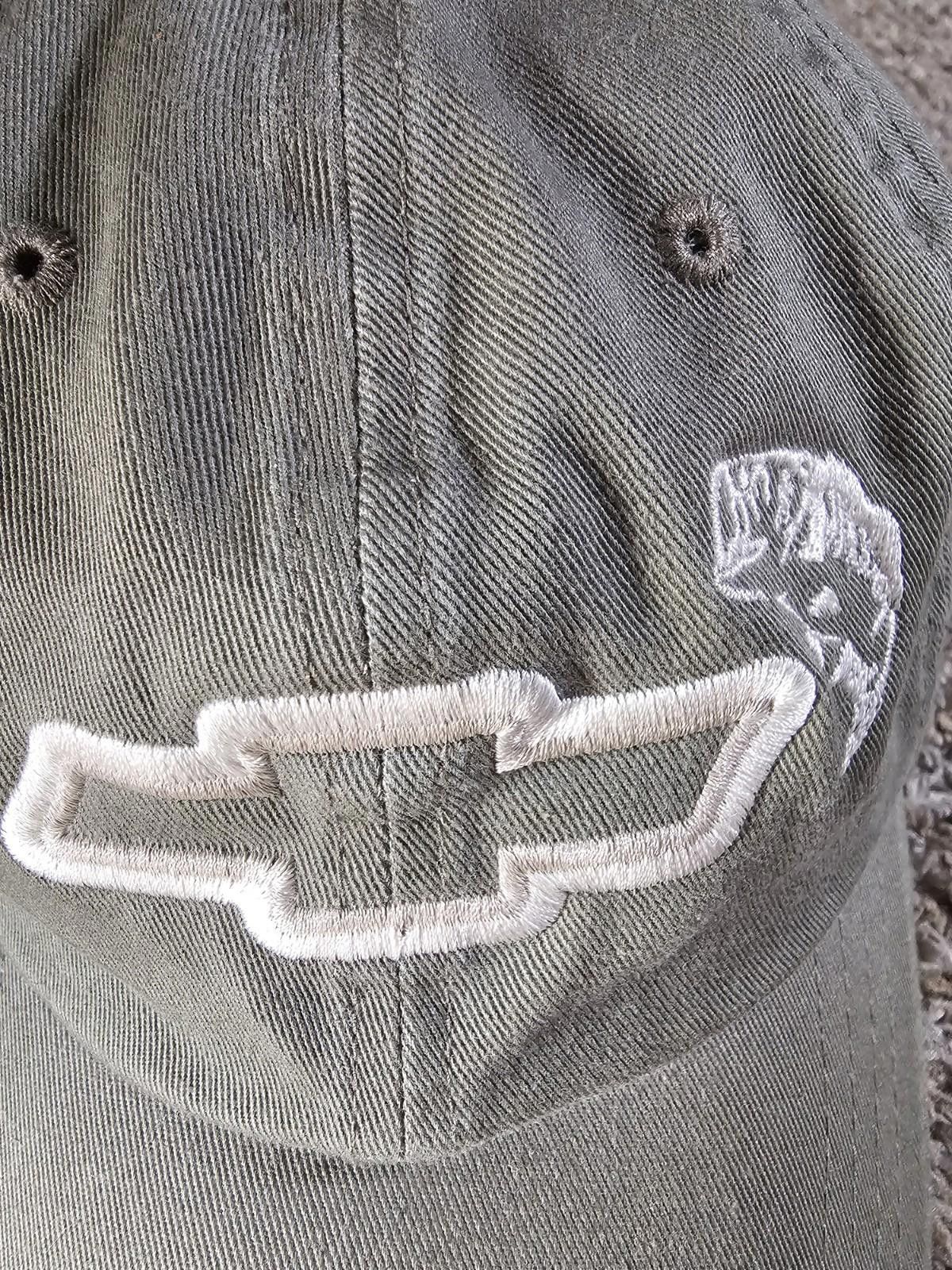 Chevrolet chevrolet logo largemouth bass strapback hat Size ONE SIZE - 3 Thumbnail