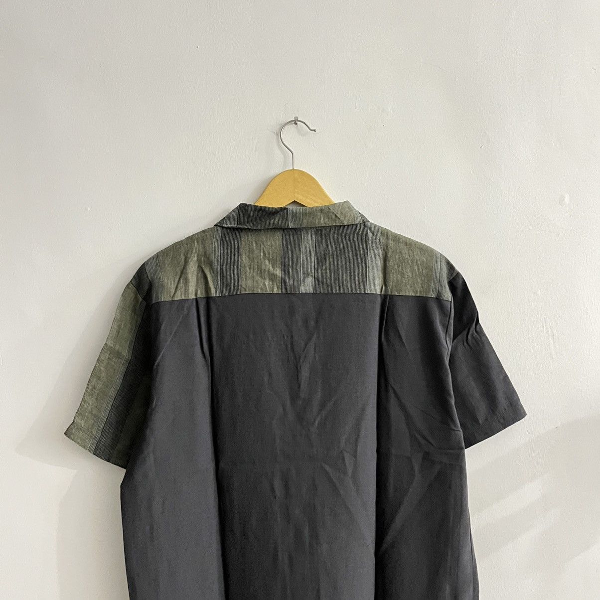Issey Miyake uk iin - halfbutton shirt Size US M / EU 48-50 / 2 - 6 Thumbnail