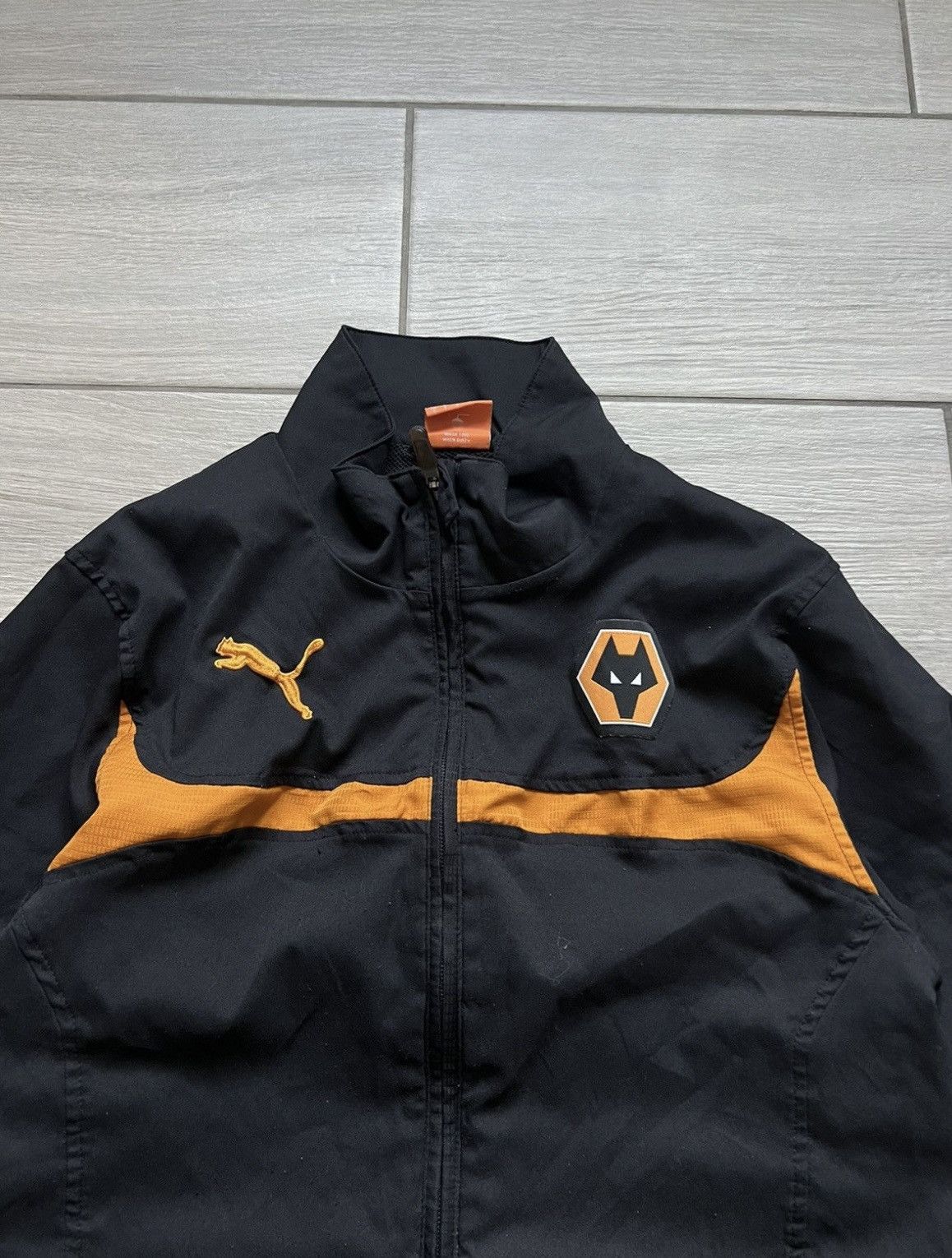 Puma Wolverhampton Wanderers puma vintage jacket soccer football Size US S / EU 44-46 / 1 - 6 Thumbnail