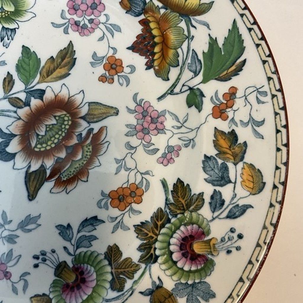 Vivienne Westwood VTG Wedgwood Tonquin Polychrome Floral Early Antique Plate Size ONE SIZE - 5 Thumbnail