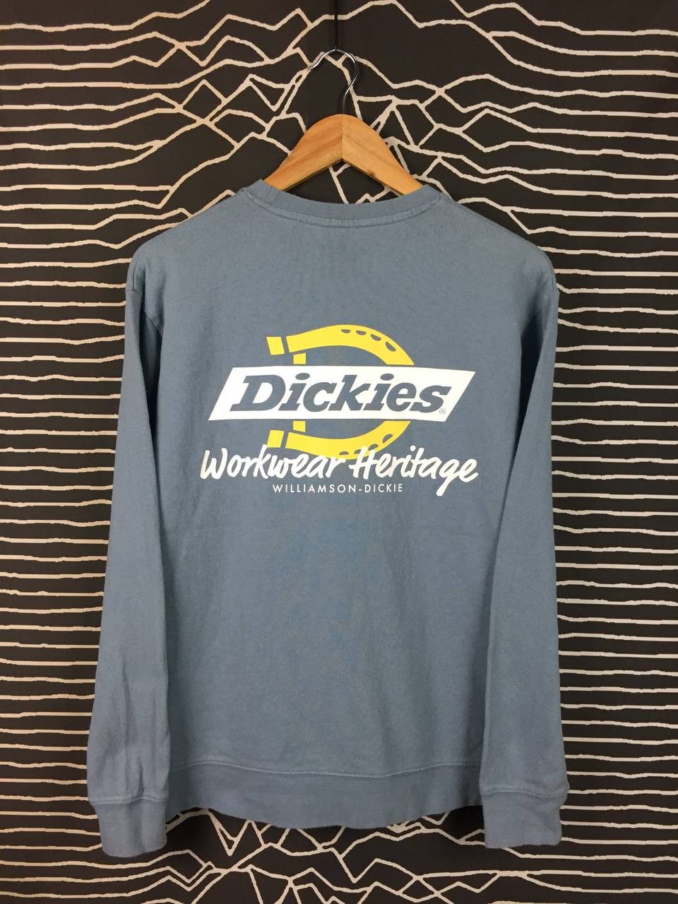 Dickies Dickies Dusty Blue Heritage Workwear Pullover Sweatshirt Size US L / EU 52-54 / 3 - 1 Thumbnail