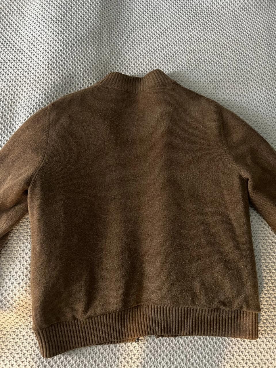 Loro Piana Ultra Rare Loro Piana Bomber – Baby Cashmere & Nutria Fur Size US L / EU 52-54 / 3 - 3 Thumbnail