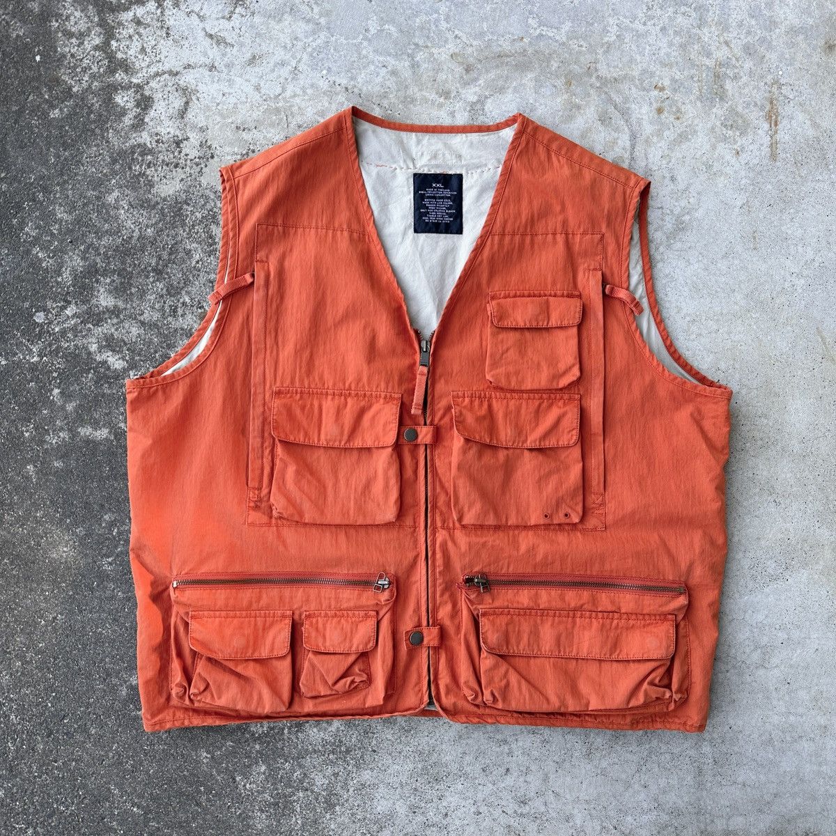 Vintage Tactical Fishing vest Surf Sunfade boro patchwork distressed Size US XL / EU 56 / 4 - 2 Thumbnail