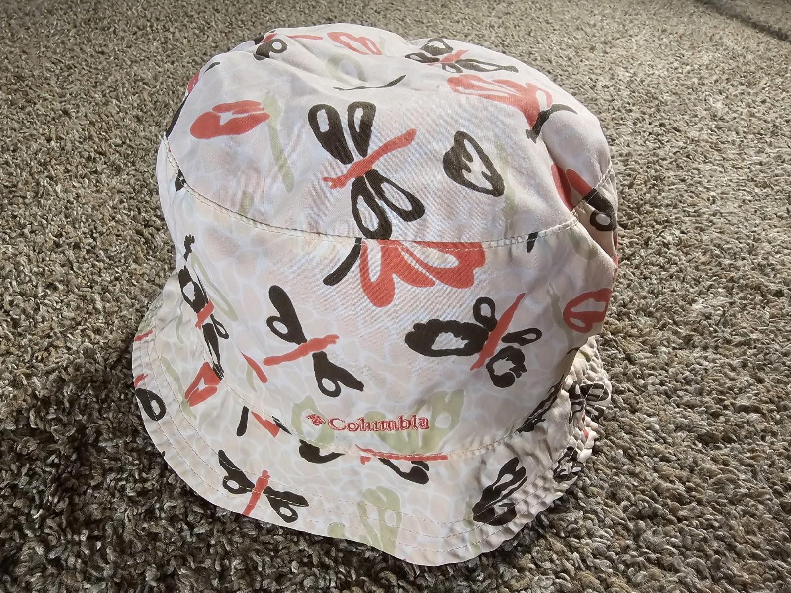 Columbia Columbia OmniShade Reversible Bucket Hat Dragonfly Butterfly Size ONE SIZE - 1 Thumbnail
