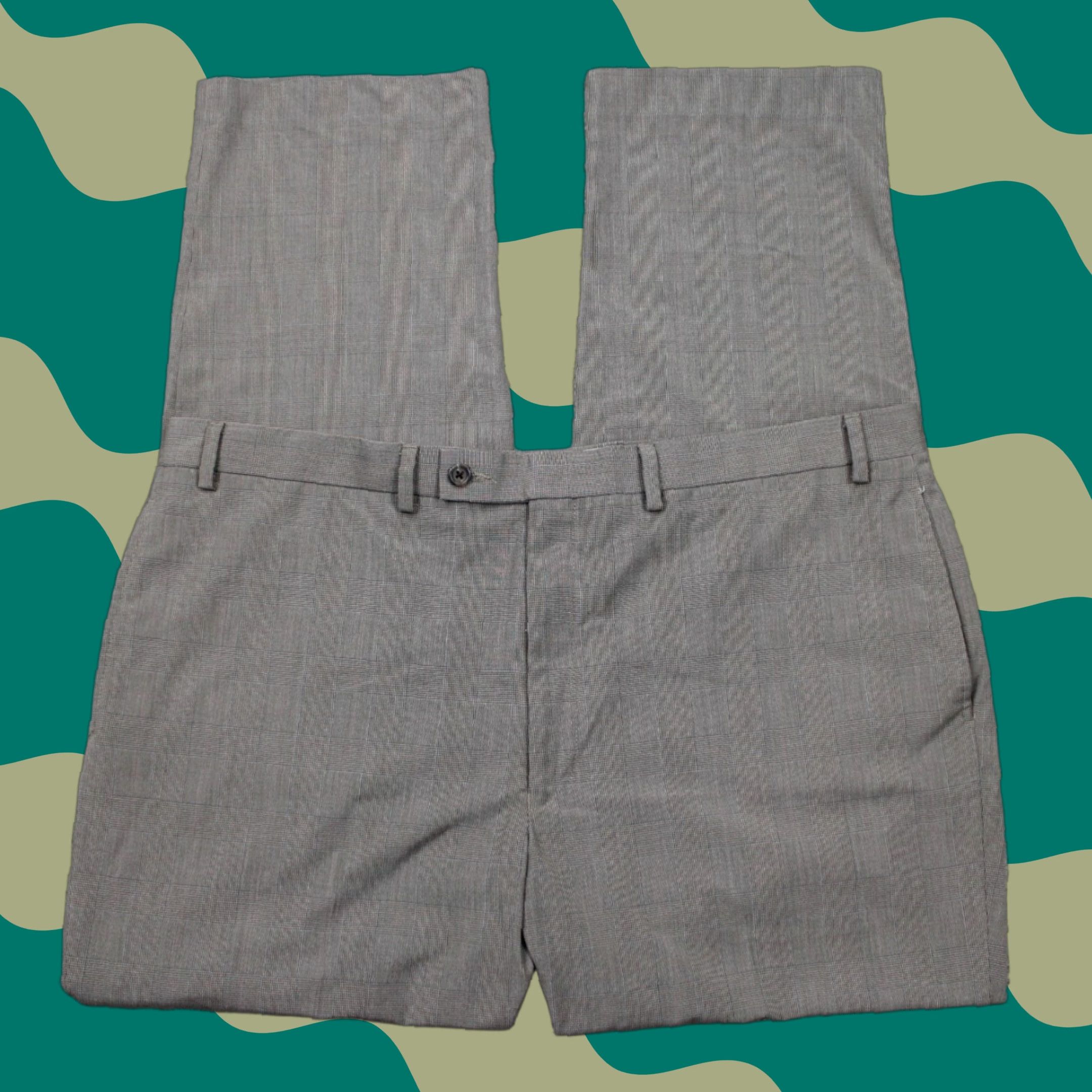 Ralph Lauren LAUREN Ralph Lauren Dress Pants Mens 42x32 Beige Polyester Wool Viscose Stretch Flat Front Straight Denim? Wait. Size US 42 / EU 58 - 1 Thumbnail