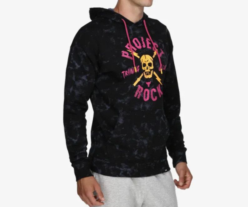 Under Armour 1383289 Project Rock Training Club Skull Hoodie