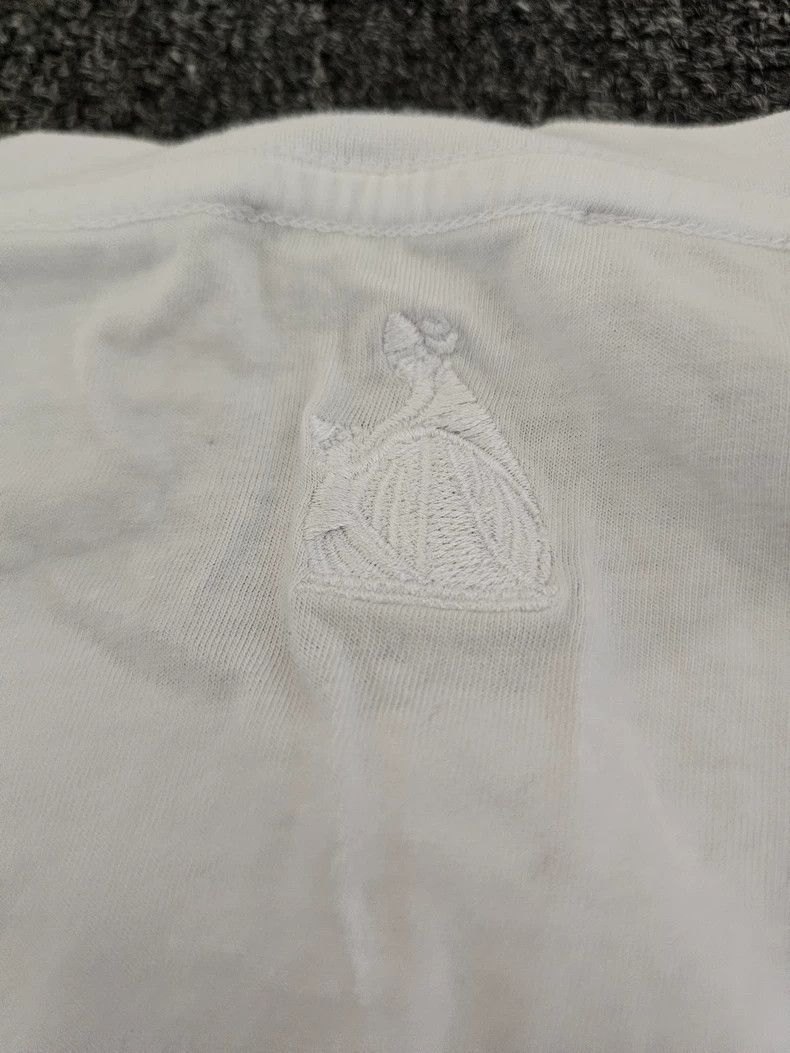 Lanvin Lanvin White embroidered T-shirt 2505-Nextarrow Size US L / EU 52-54 / 3 - 5 Thumbnail