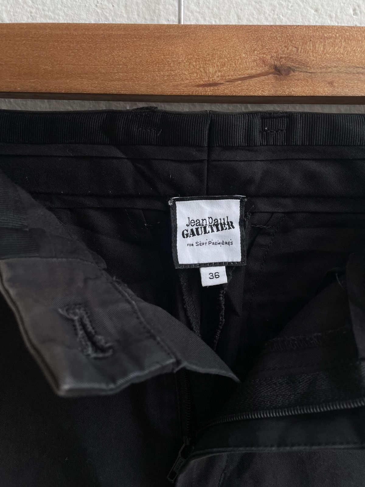 Jean Paul Gaultier Vintage Jean Paul Gaultier Faded Cuff Pants Size US 30 / EU 46 - 6 Thumbnail
