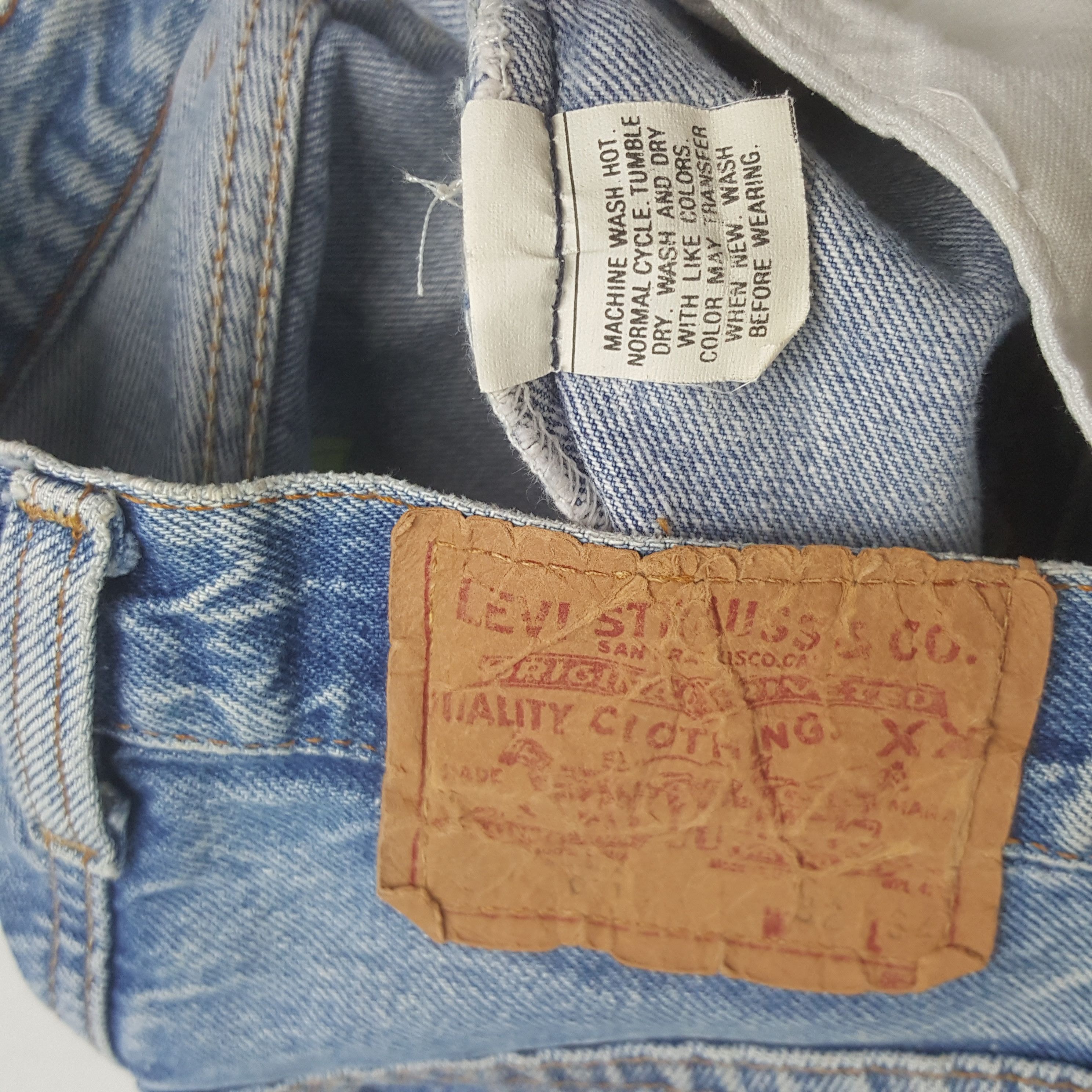 Levi's Vintage Levi's 501 Denim Jeans Size US 30 / EU 46 - 14 Thumbnail