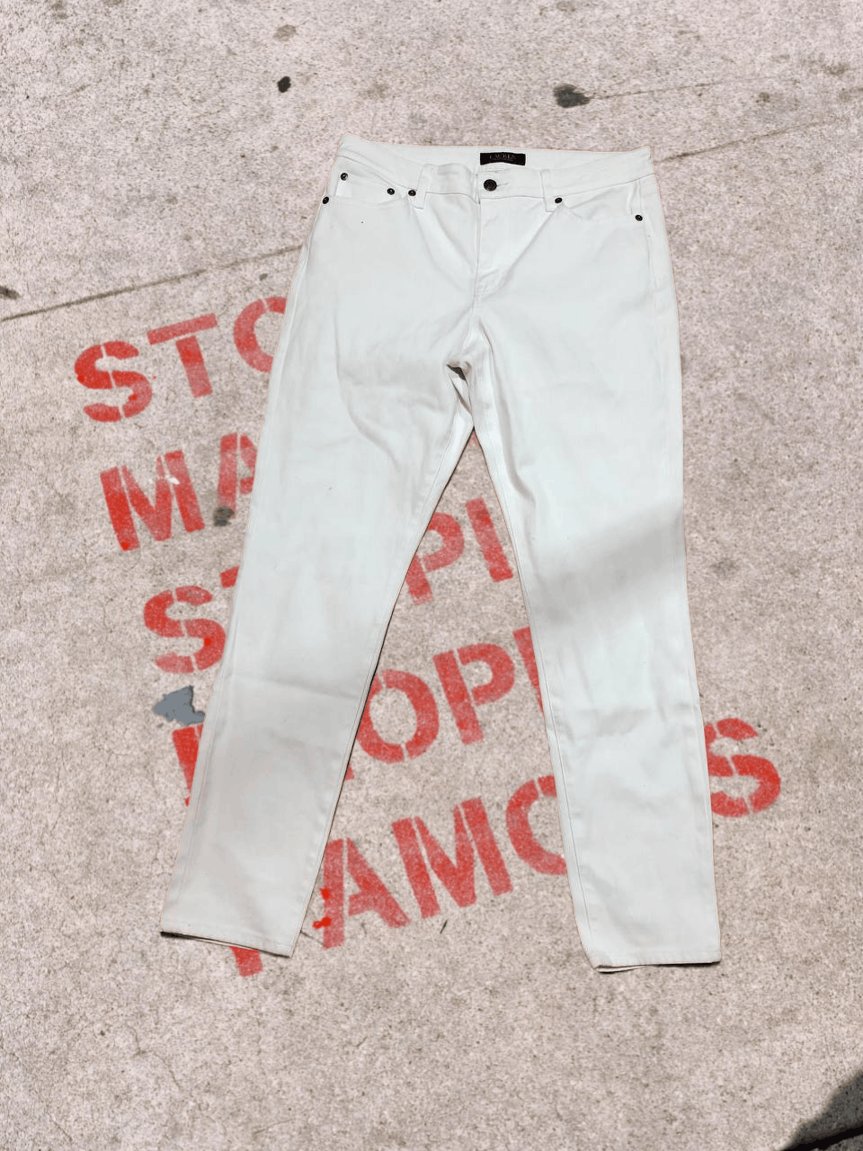 Polo Ralph Lauren POLO RALPH LAUREN Straight Fit Denim Jeans Everyday Wear Size 32" / US 10 / IT 46 - 1 Thumbnail