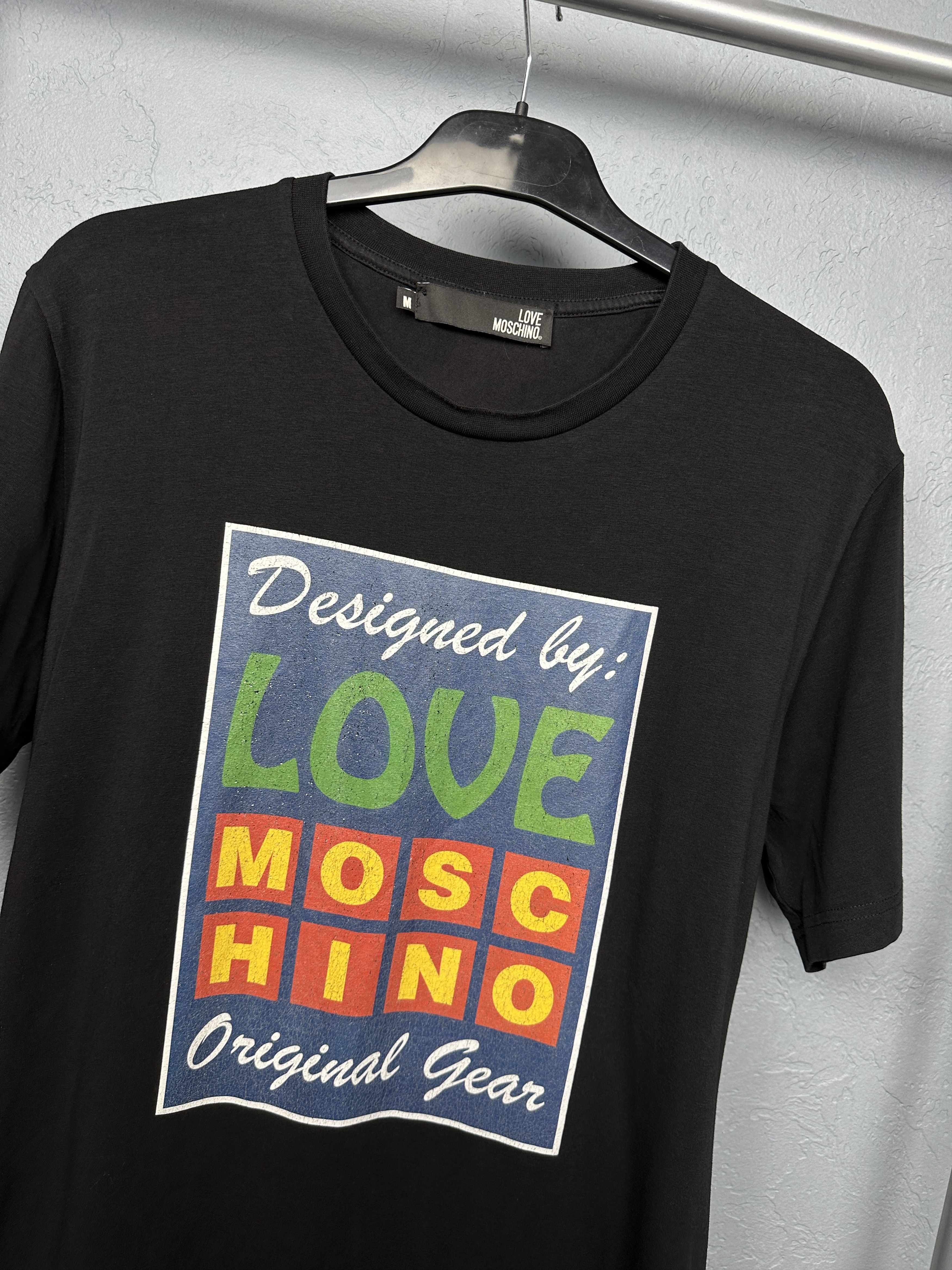 Moschino Love Moschino Mens T-Shirt Tee Size US M / EU 48-50 / 2 - 2 Thumbnail