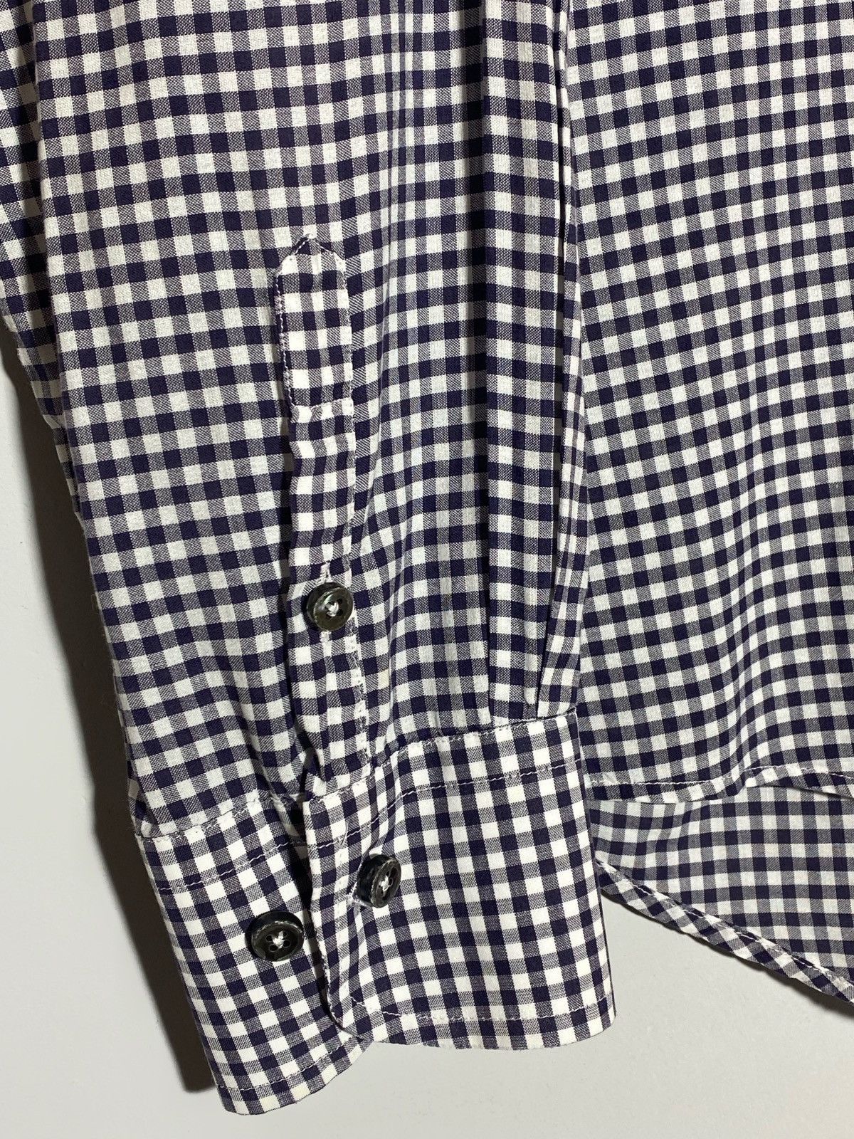 Bottega Veneta Bottega Veneta long sleeve checked shirt Size US L / EU 52-54 / 3 - 7 Thumbnail