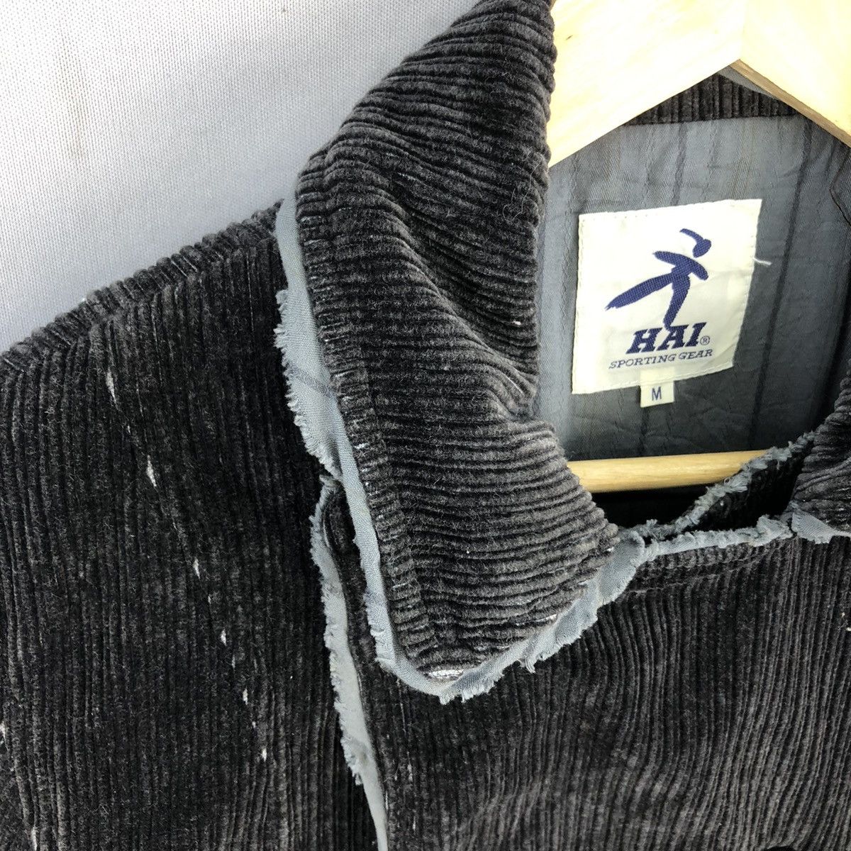 Issey Miyake 1980s HSG by Issey Miyake Double Breasted Corduroy jacket Size US S / EU 44-46 / 1 - 14 Thumbnail