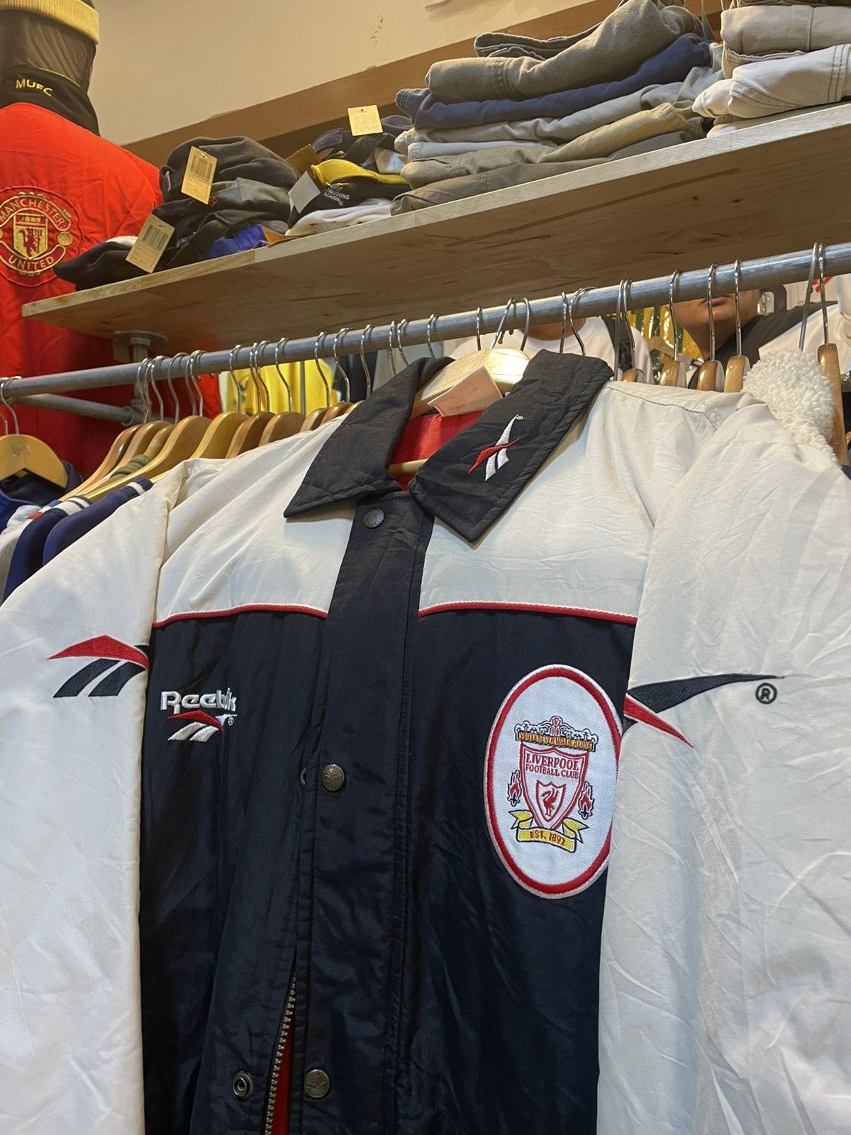 Reebok Vintage 1996-1997 Liverpool FC Track Suit Size US XL / EU 56 / 4 - 2 Thumbnail