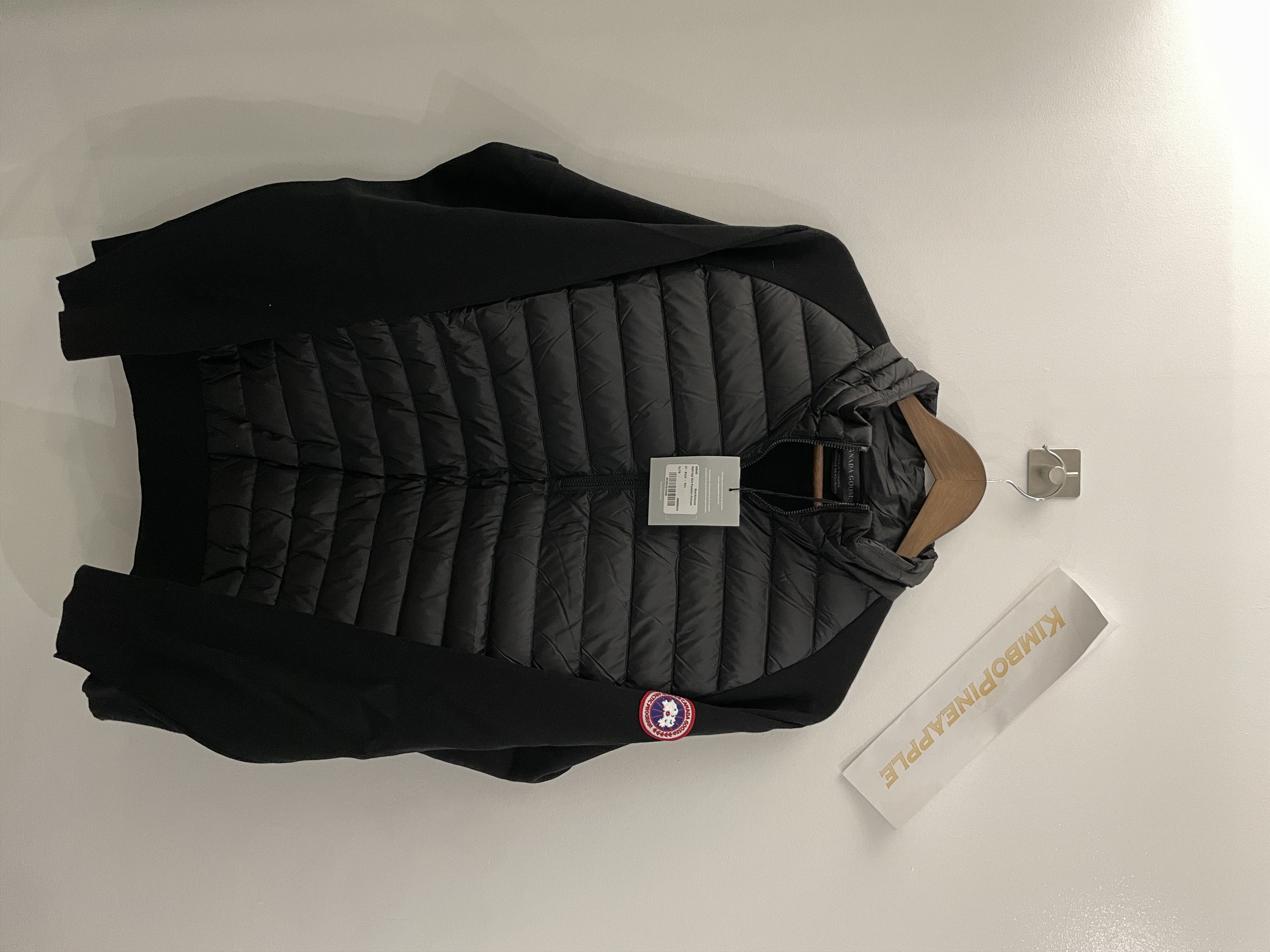 image of Canada Goose - Hybridge Knit Packable Pullover in Black, Men's (Size XL)