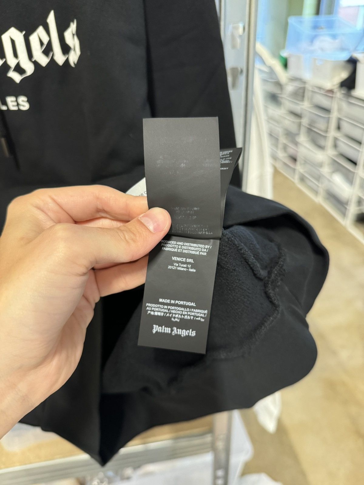 Palm Angels Palm Angels Sprayed Logo Hoodie NEW 650$ Size US XXL / EU 58 / 5 - 5 Thumbnail