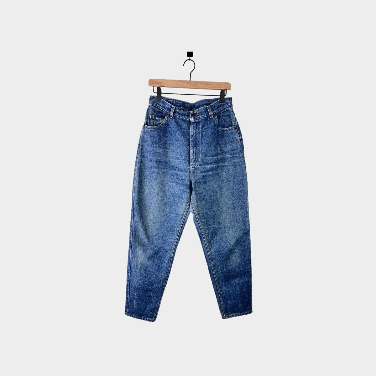 Lee × Vintage Vintage 1990's High-waisted Women's Lee Jeans Size 32" / US 10 / IT 46 - 3 Thumbnail