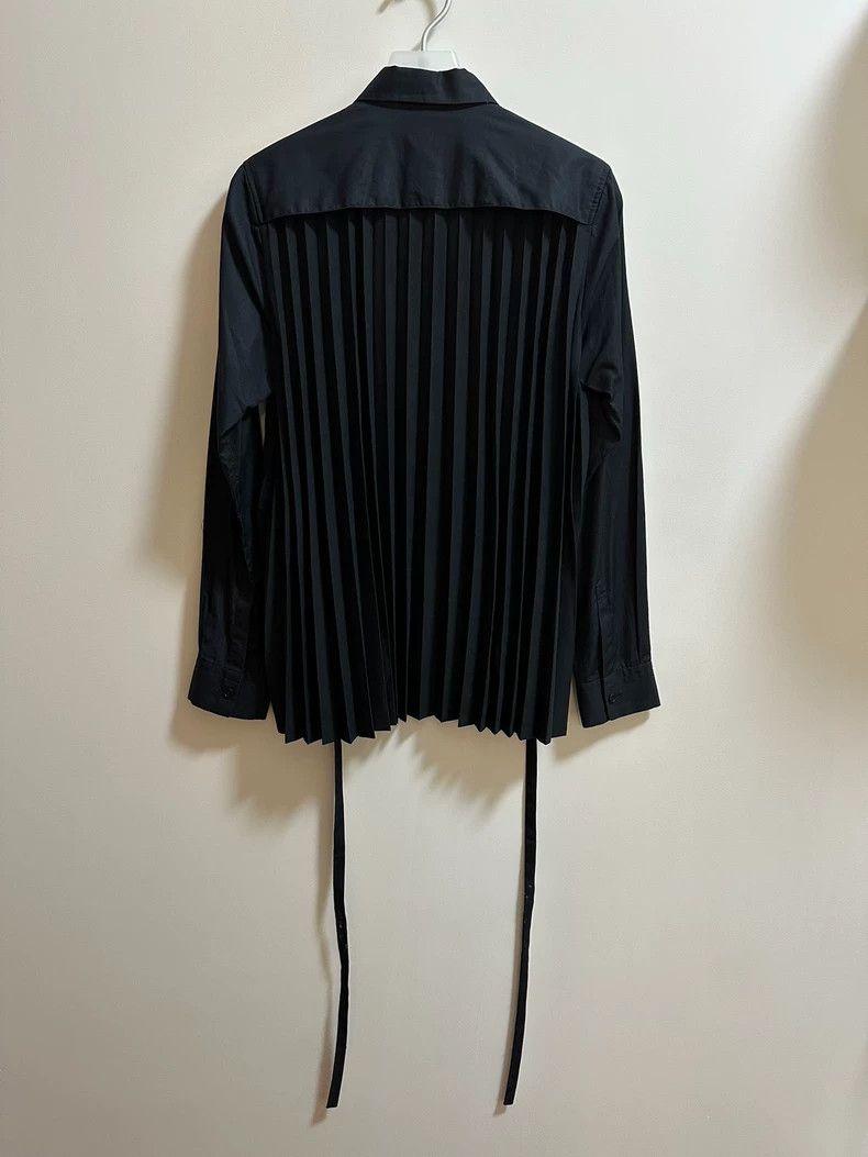 Comme des Garcons Comme des Garcons Black pleated shirt Size M / US 6-8 / IT 42-44 - 4 Thumbnail