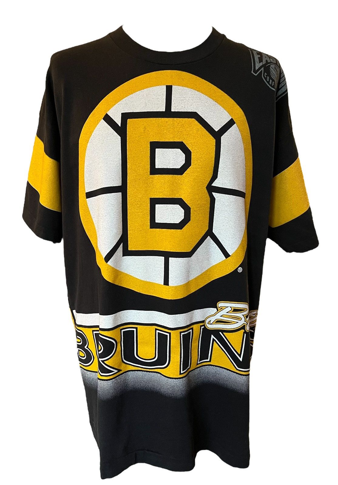NHL × Salem Sportswear × Vintage Vintage 1994 NHL Boston Bruins Salem Sportswear T shirt XL Size US XL / EU 56 / 4 - 3 Thumbnail