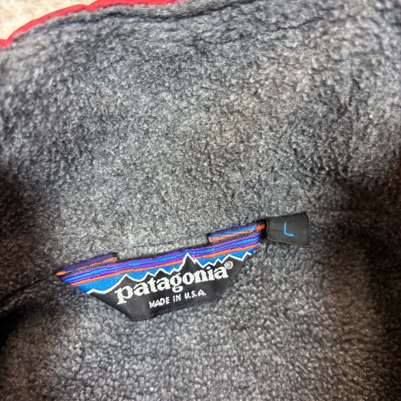 Patagonia Vintage 80s Patagonia Fleece Lined Bomber Jacket Large Size US L / EU 52-54 / 3 - 5 Thumbnail