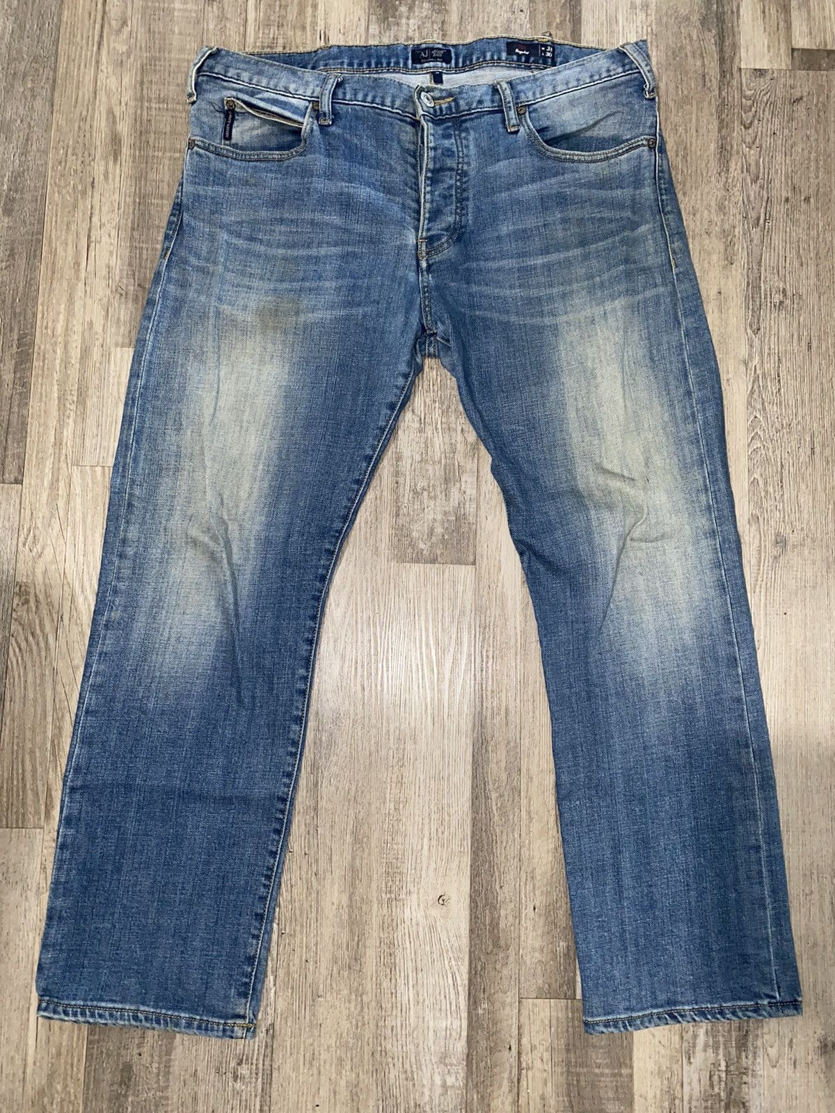 Giorgio Armani × Levi's × Vintage armani jeans Size US 38 / EU 54 - 1 Thumbnail