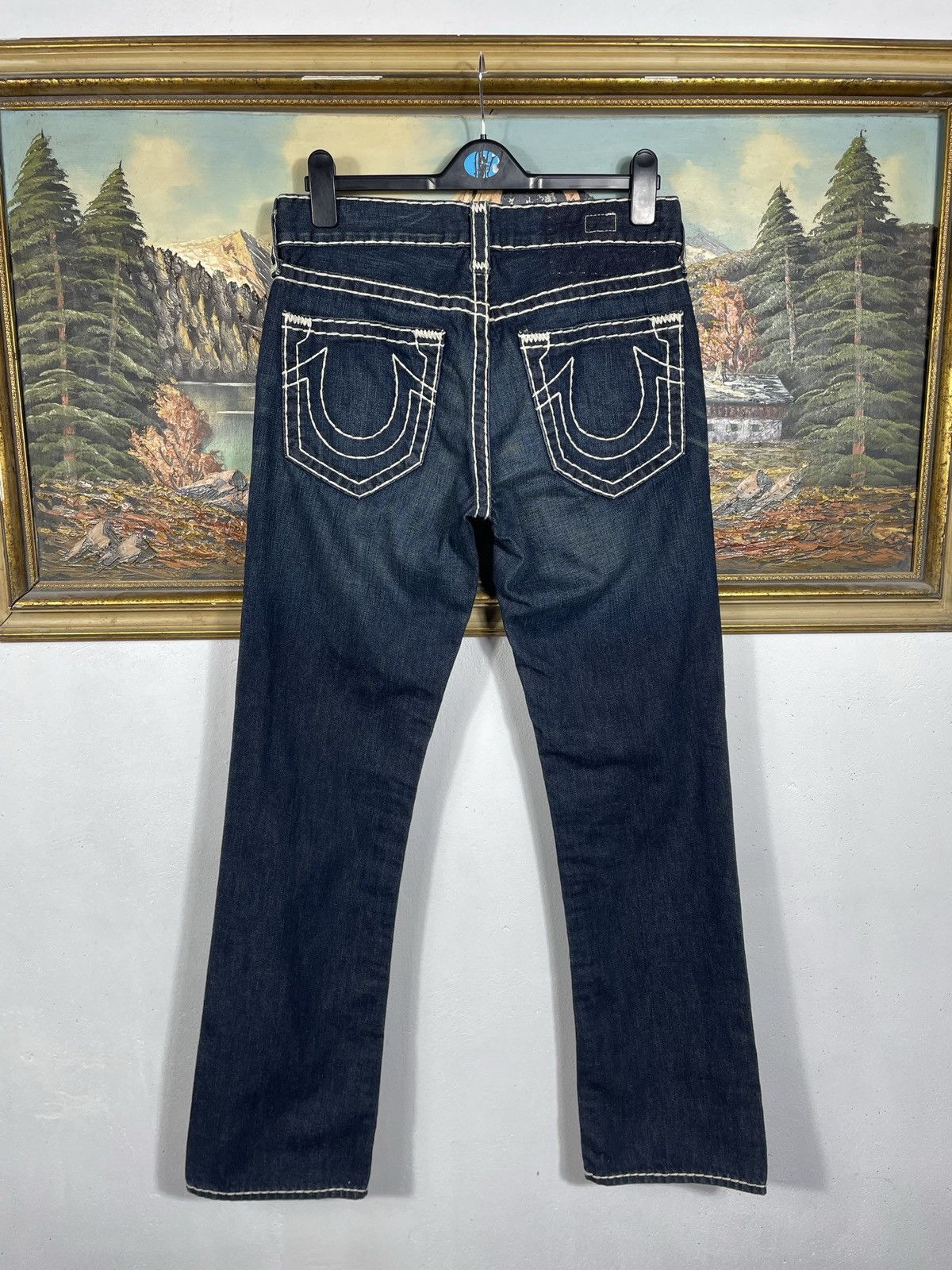 True Religion × Vintage True Religion Vintage Y2k Denim Jeans Trousers Pants Swag Size US 31 - 1 Thumbnail