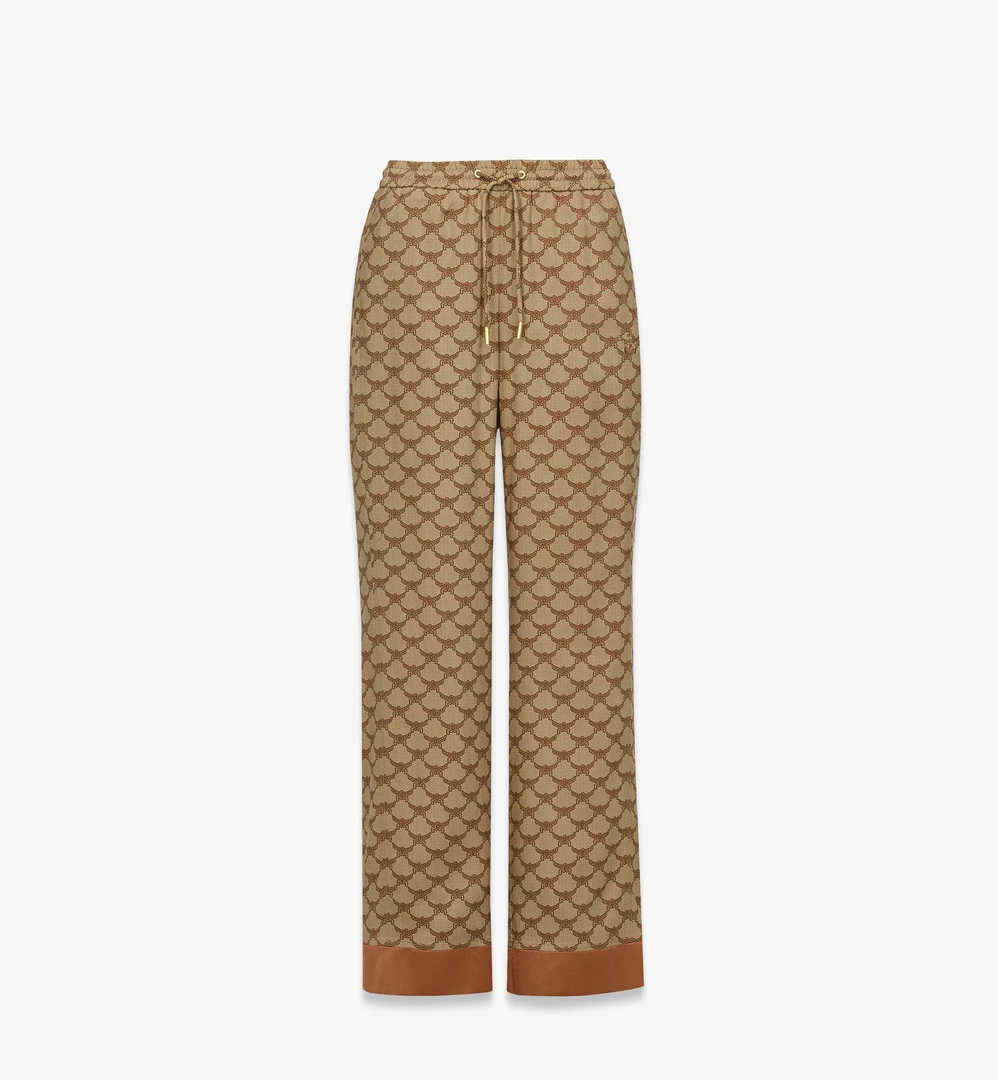 MCM o1mt1gz1224 Straight Pant in Beige Size 28" / US 6 / IT 42 - 1 Thumbnail