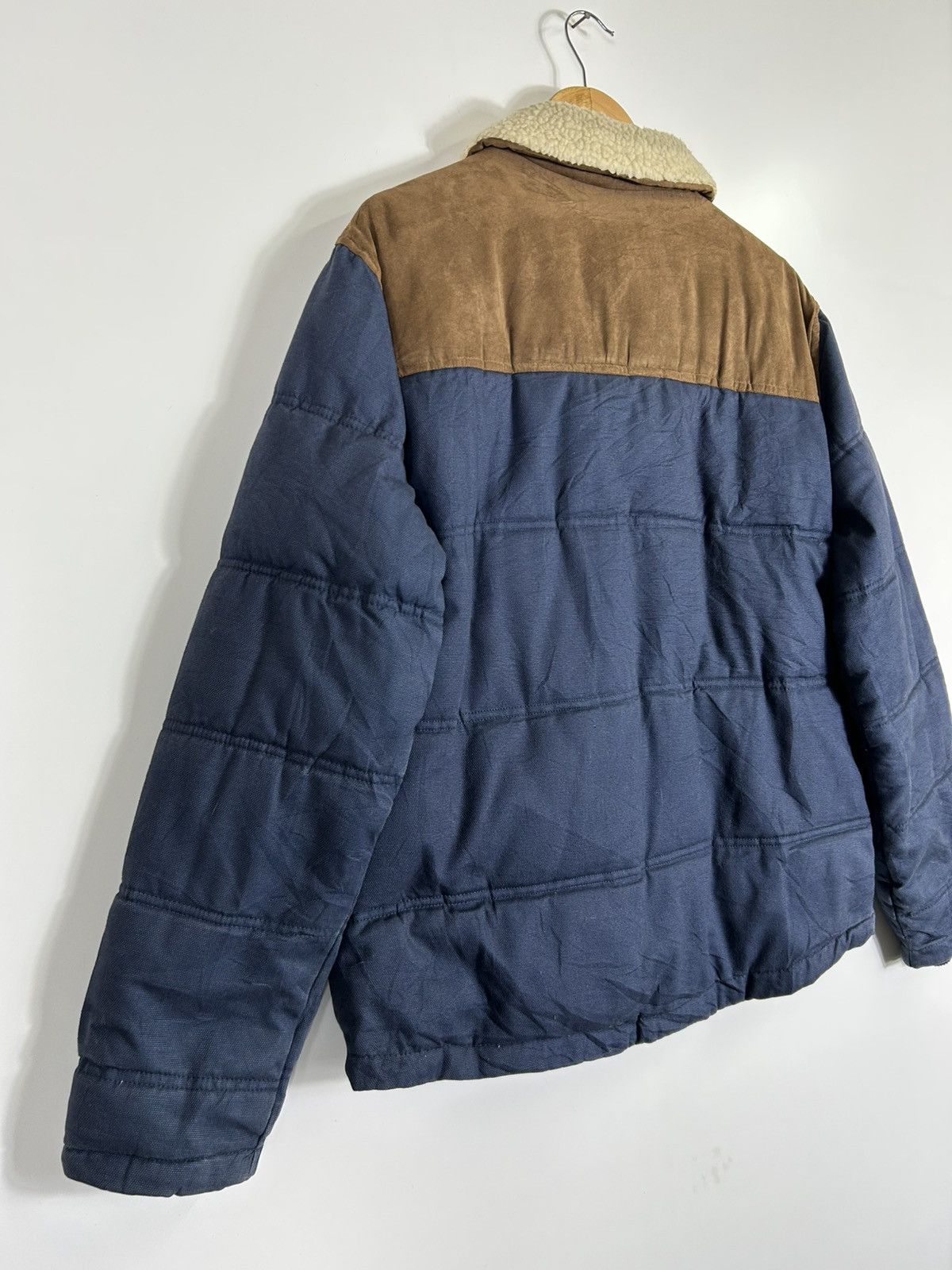 Zara 🔥Zara Man Denim Zipper Puffer Jacket Size US L / EU 52-54 / 3 - 14 Thumbnail