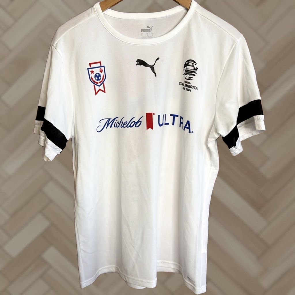 Puma PUMA Jersey Mens T-Shirt White Conmebol Copa America 2024 Drycell Size L Size US L / EU 52-54 / 3 - 1 Thumbnail