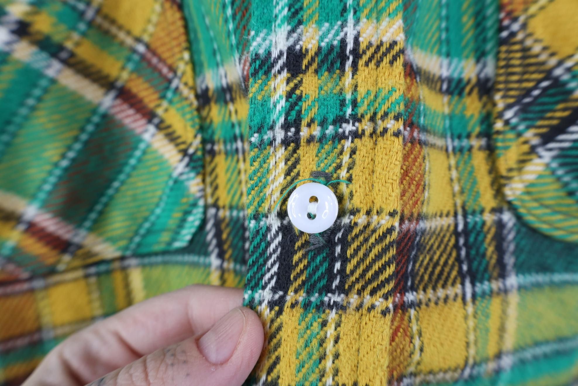 Vintage Vintage 60s 70s Big Mac Collared Button Shirt Plaid USA Size US M / EU 48-50 / 2 - 5 Thumbnail