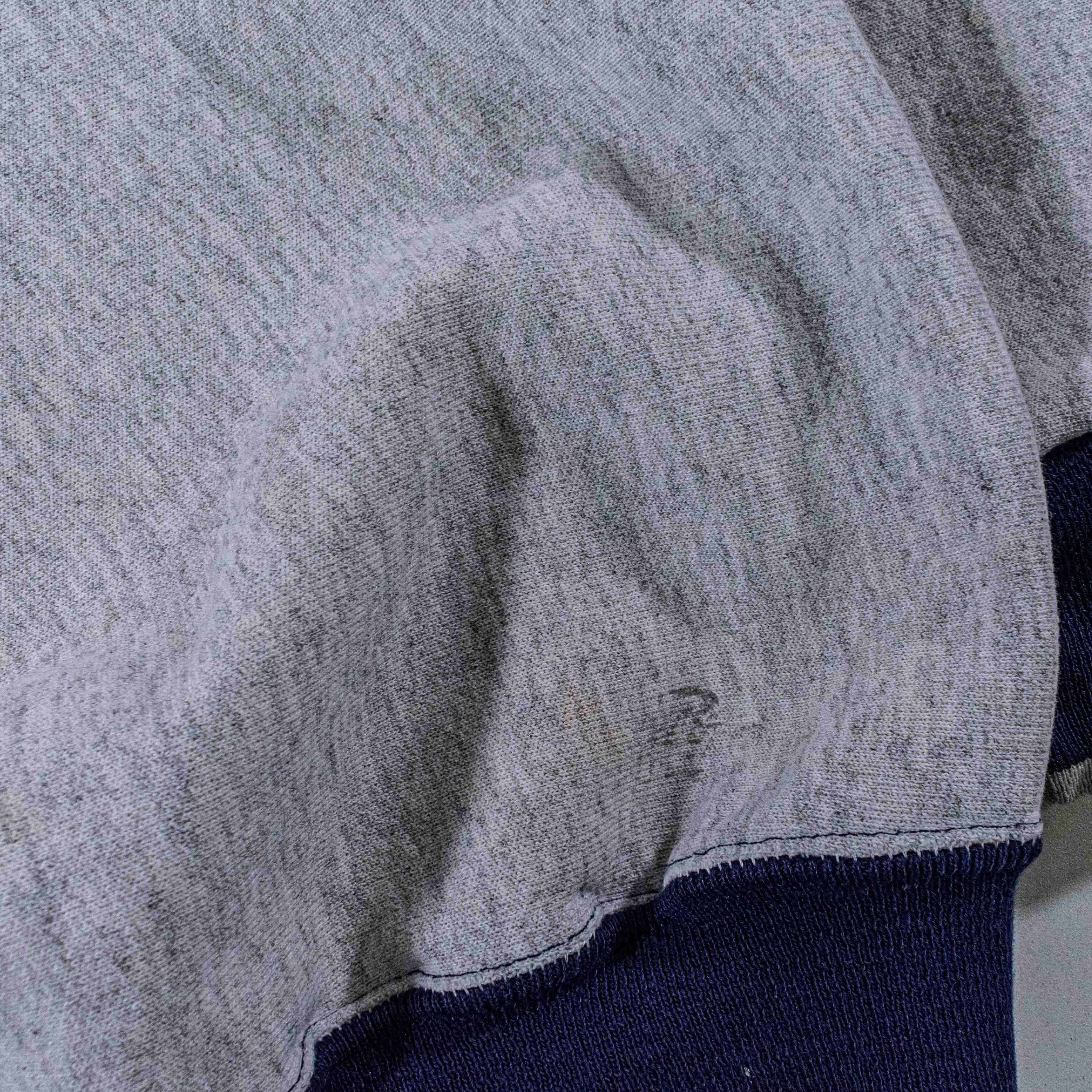 Vintage VTG 90s Notre Dame Sweatshirt The Game Ringer Distressed Size US L / EU 52-54 / 3 - 5 Thumbnail