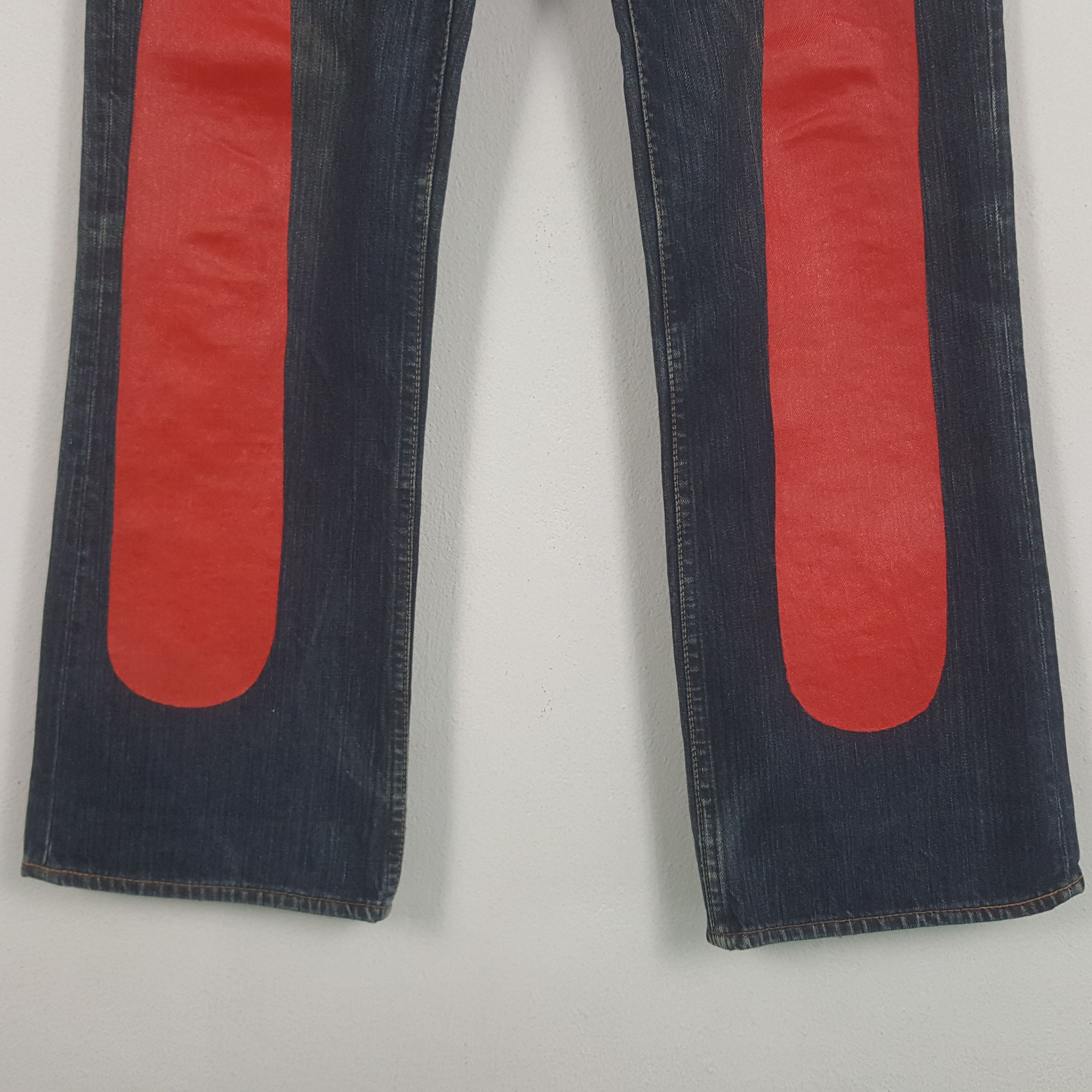 Evisu Vintage Evisu Japanese Brand Daicock Custom Art Denim Jeans Size US 31 - 3 Thumbnail