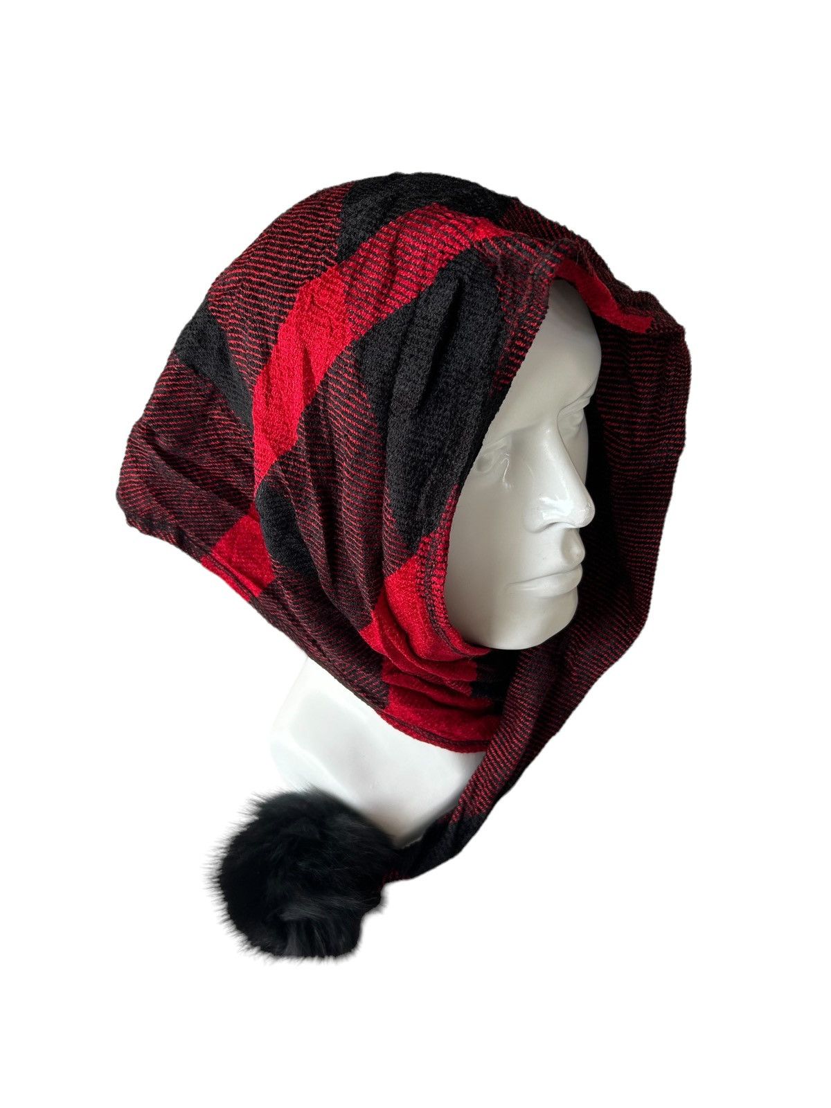 Punk Bondage style Beanie Scarf Rare two in one ☠️☠️