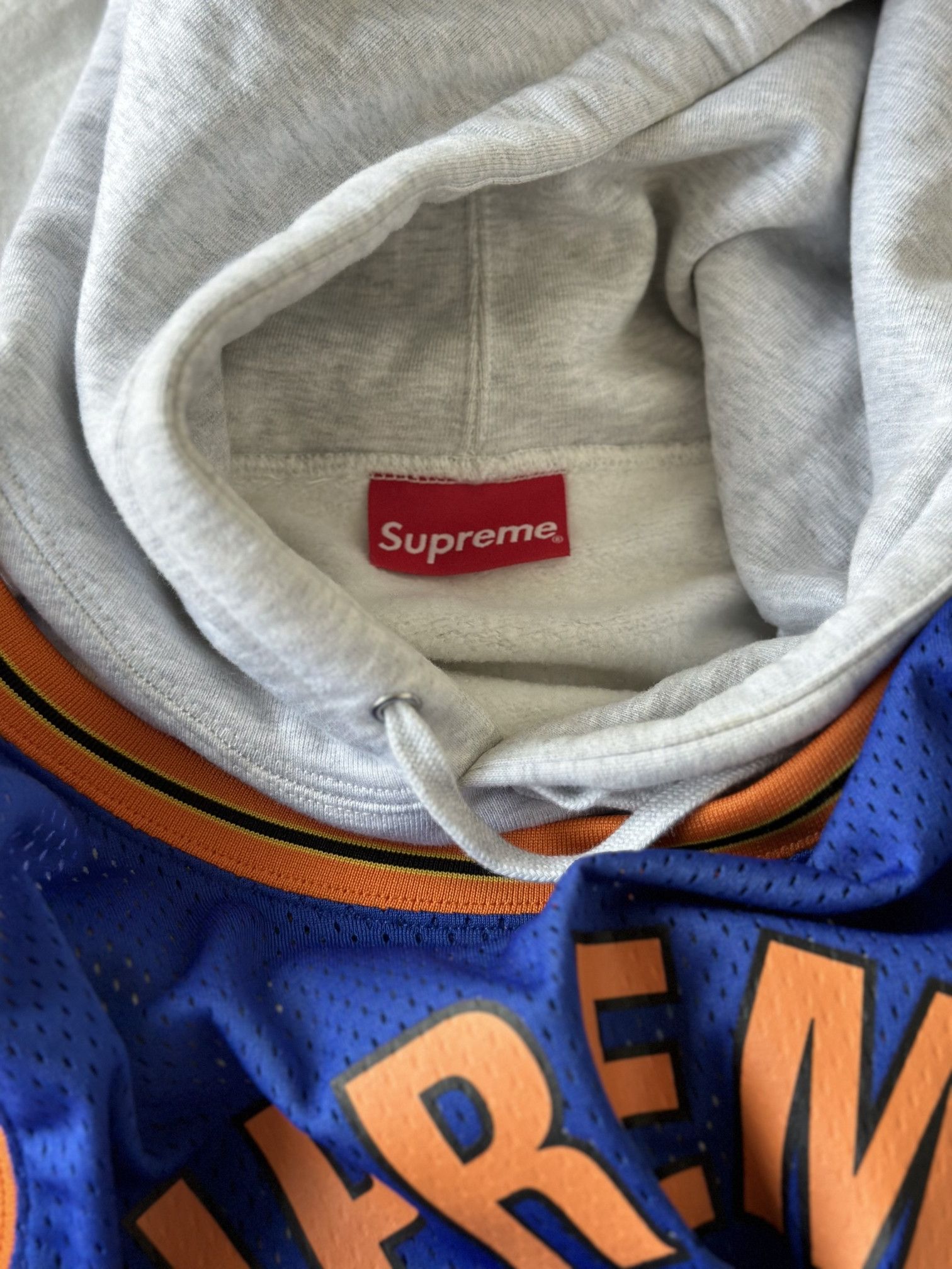 Supreme Supreme Basketball Jersey Hoodie Size US L / EU 52-54 / 3 - 4 Thumbnail
