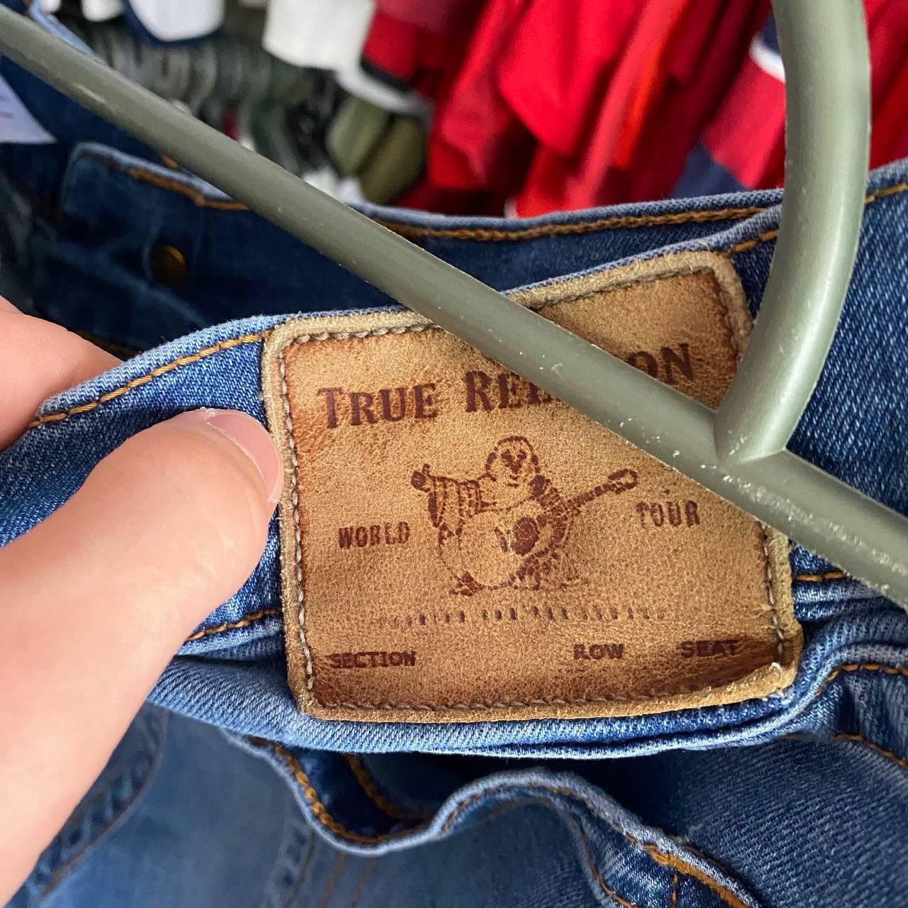 Japanese Brand × True Religion Vintage True Religion Big Logo y2k opium streetwear jeans Size US 31 - 5 Thumbnail