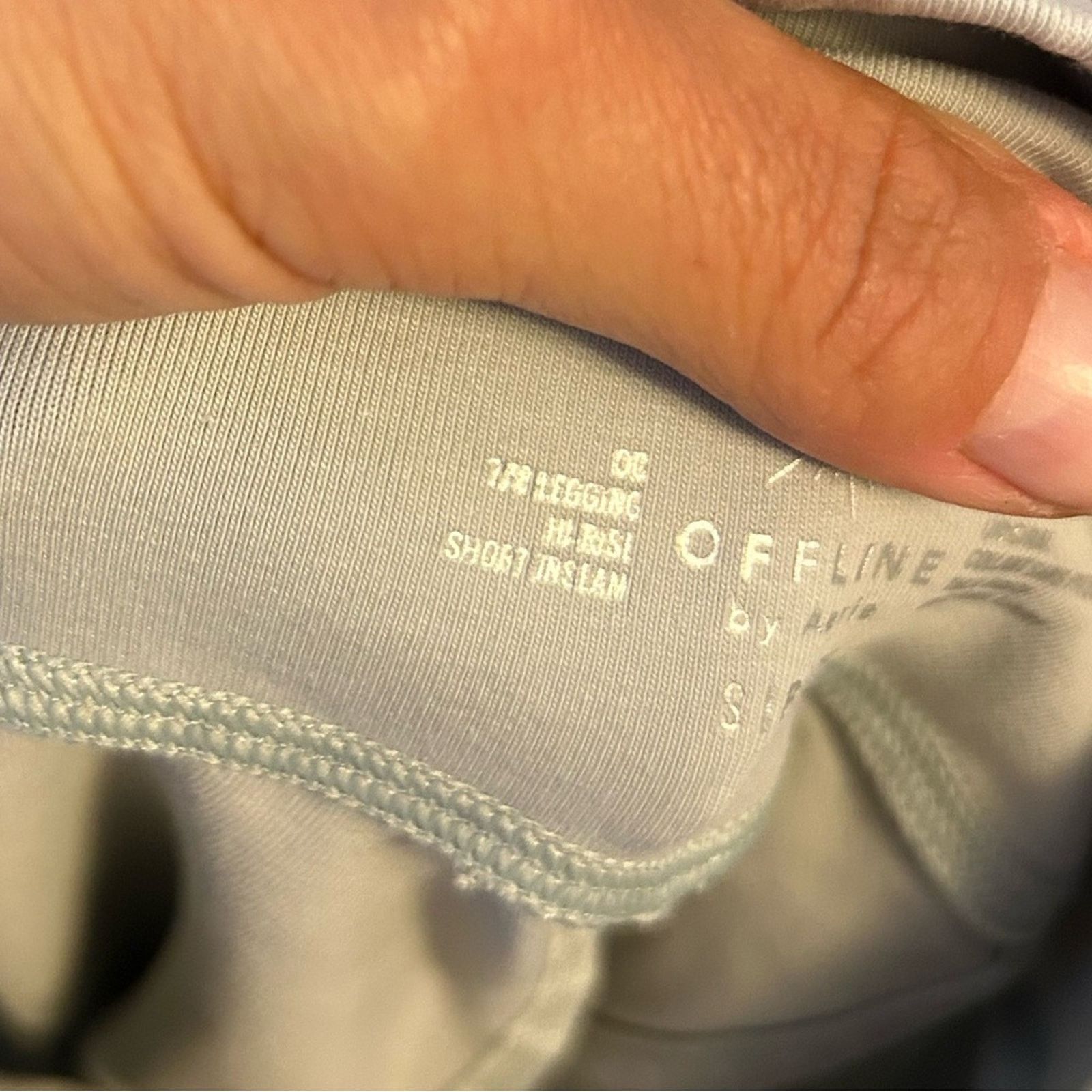 American Eagle Outfitters Aerie Gray OG High Rise 7/8 Leggings Size 27" / US 4 / IT 40 - 4 Thumbnail