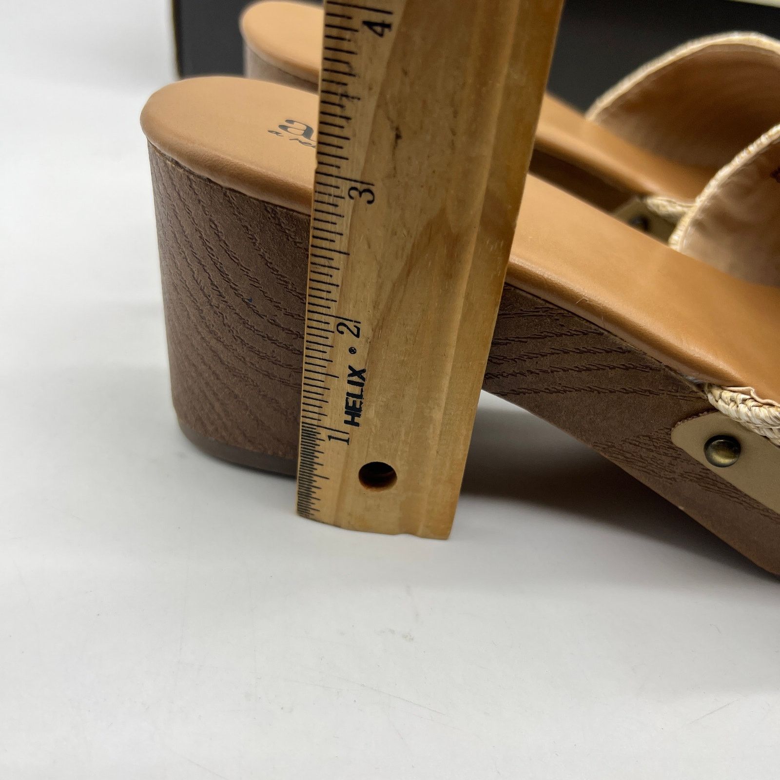 Other a.n.a. Women Shoes Robinson Casual Heel Natural Color Size 9 Size US 9 / IT 39 - 4 Thumbnail
